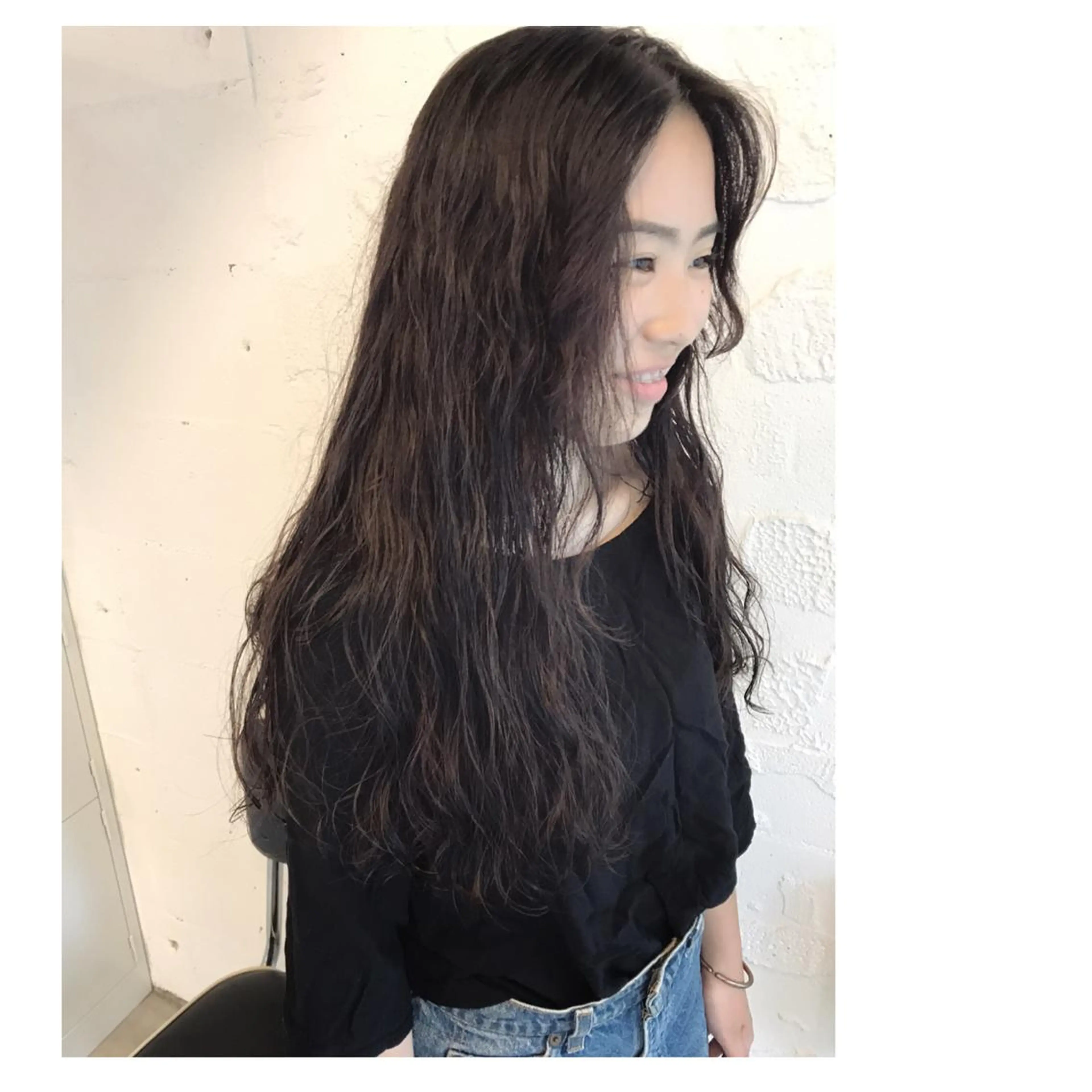 ロング パーマ 嶋佐 昌大 シマサマオのヘアスタイル