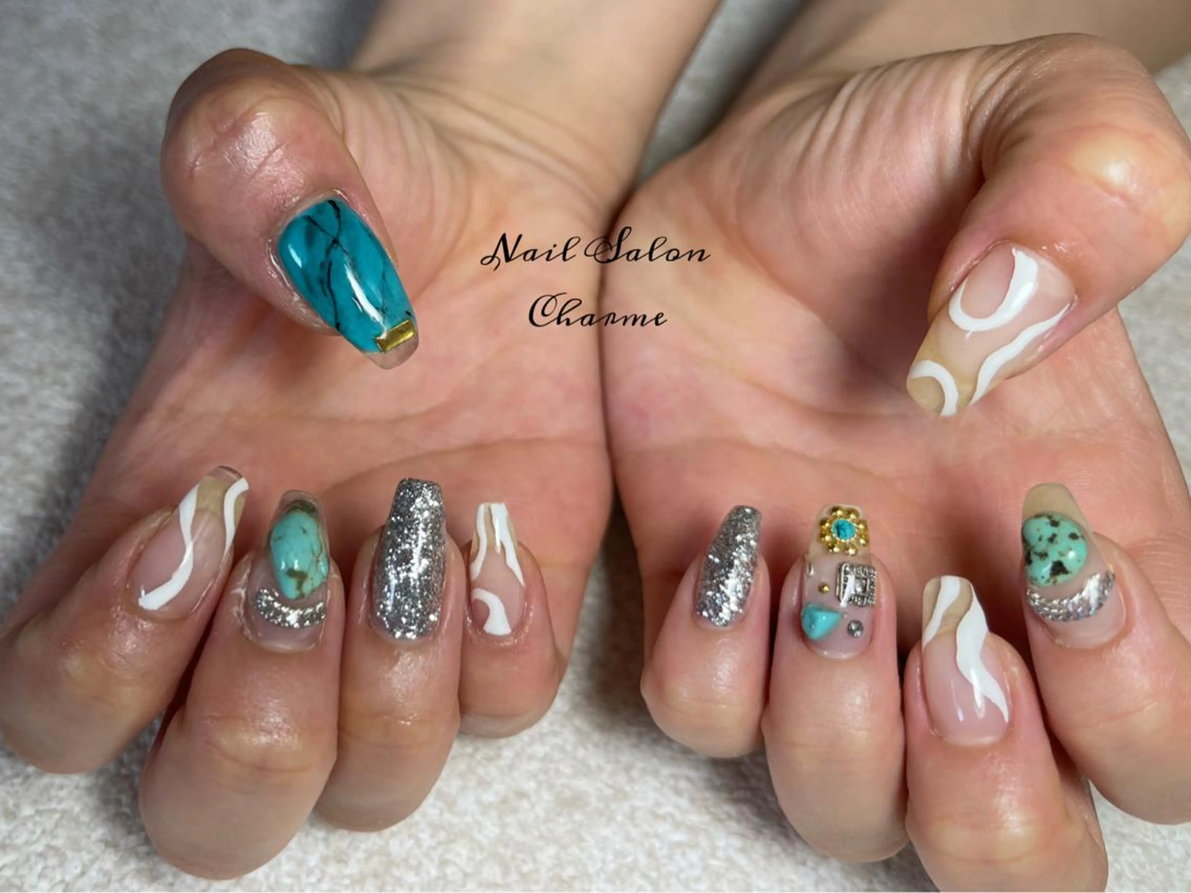 ネイル NailSalon Charmeのネイルデザイン