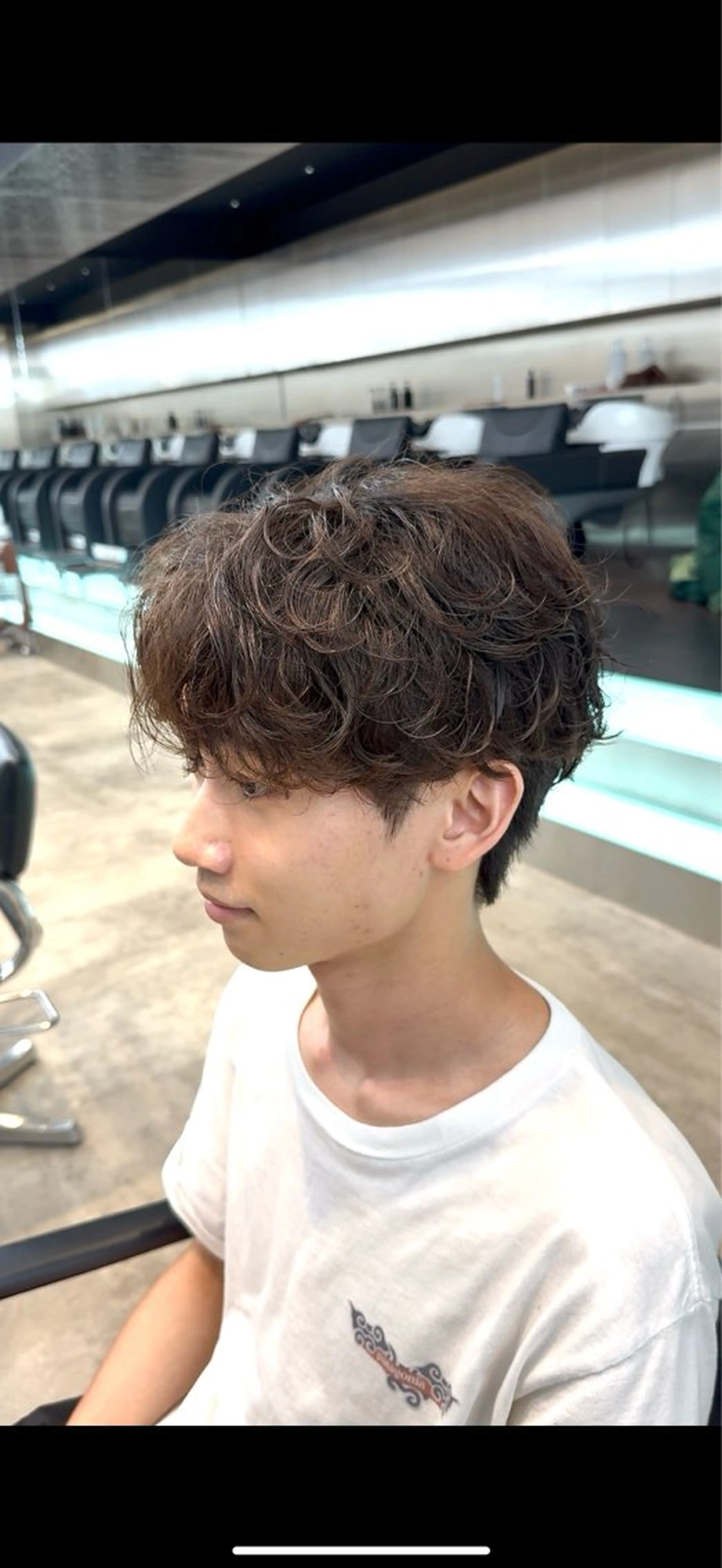 パーマ メンズ カット パーマ トリートメント 【fifth】渡部 永遠のヘアスタイル