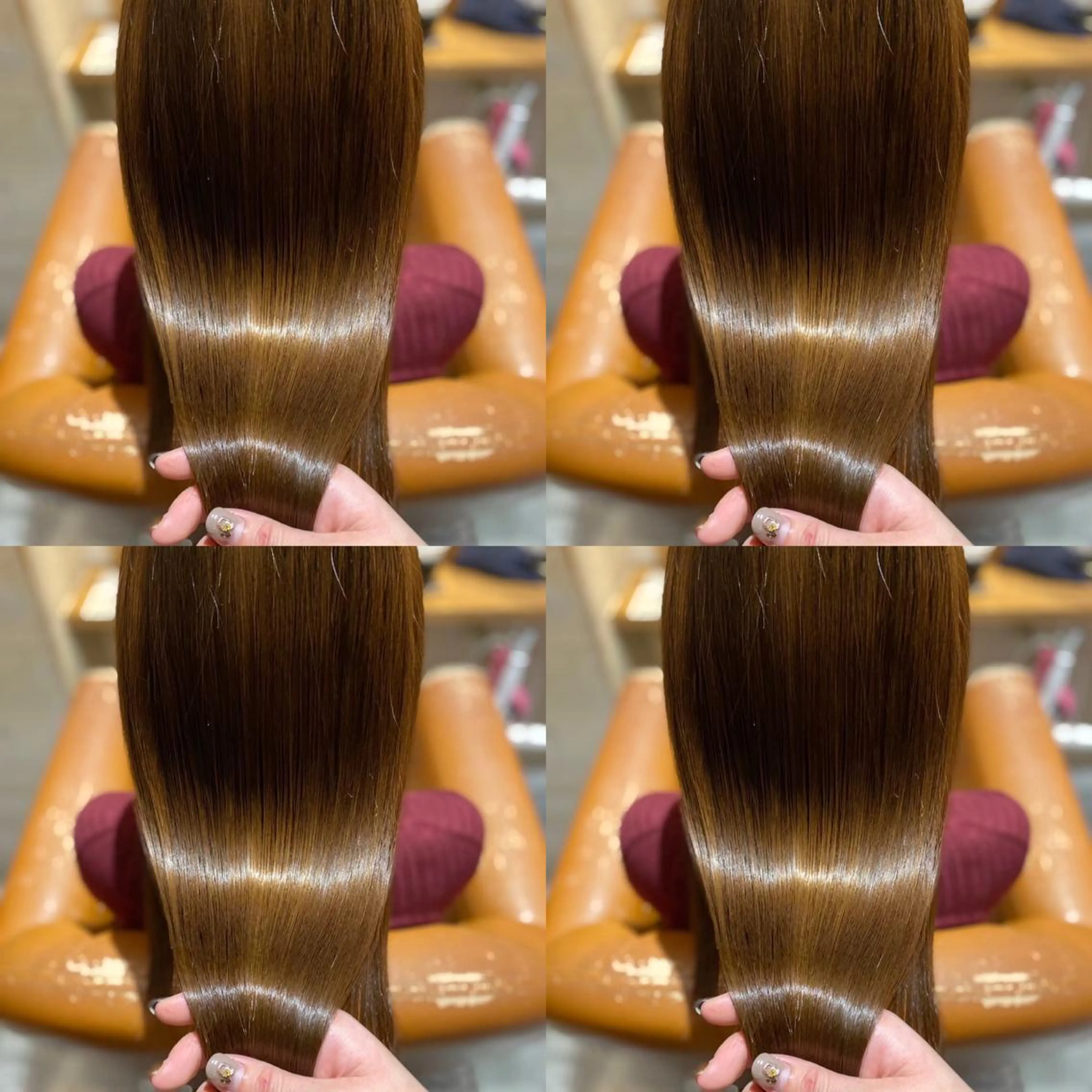 ロング カラー ブラウンカラー オリーブブラウン ヘアカラー トリートメント 店長✨髪質改善✖️ 透明感カラー／純大のヘアスタイル