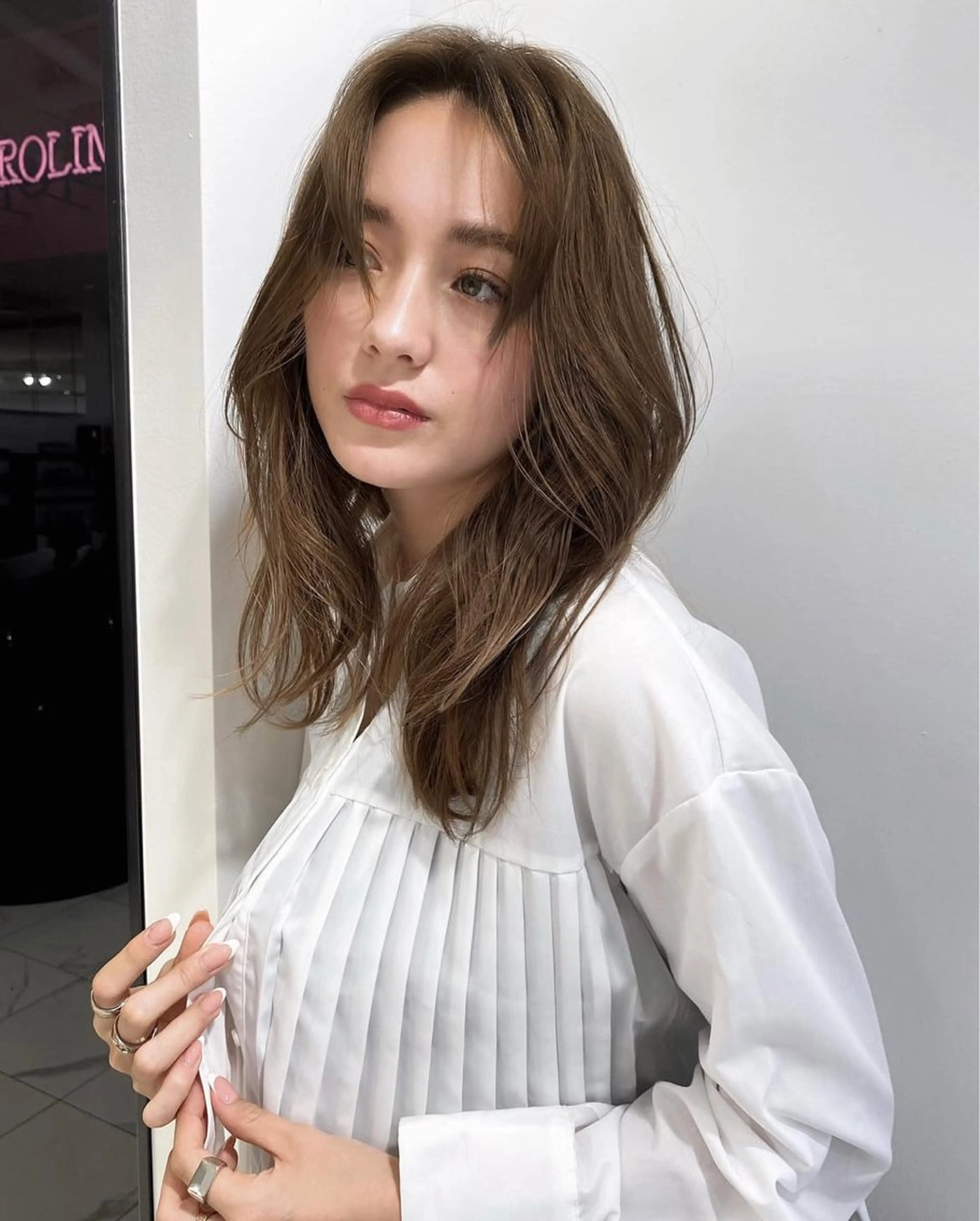 カラー 透明感カラー/ 鶴田 爽一郎のヘアスタイル