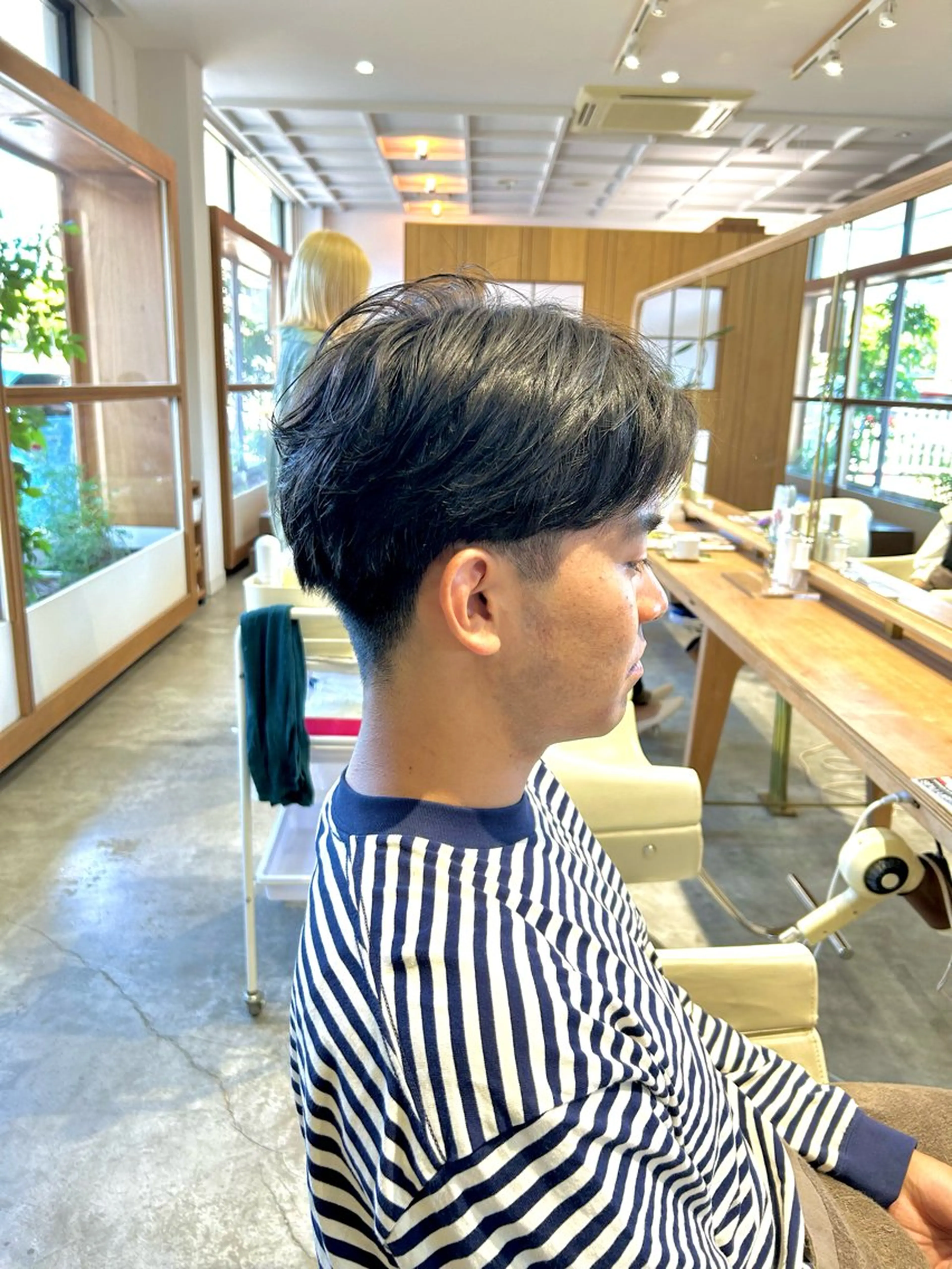 ショート パーマ メンズ メンズパーマ 佐藤 悠生 メンズパーマ.カットのヘアスタイル