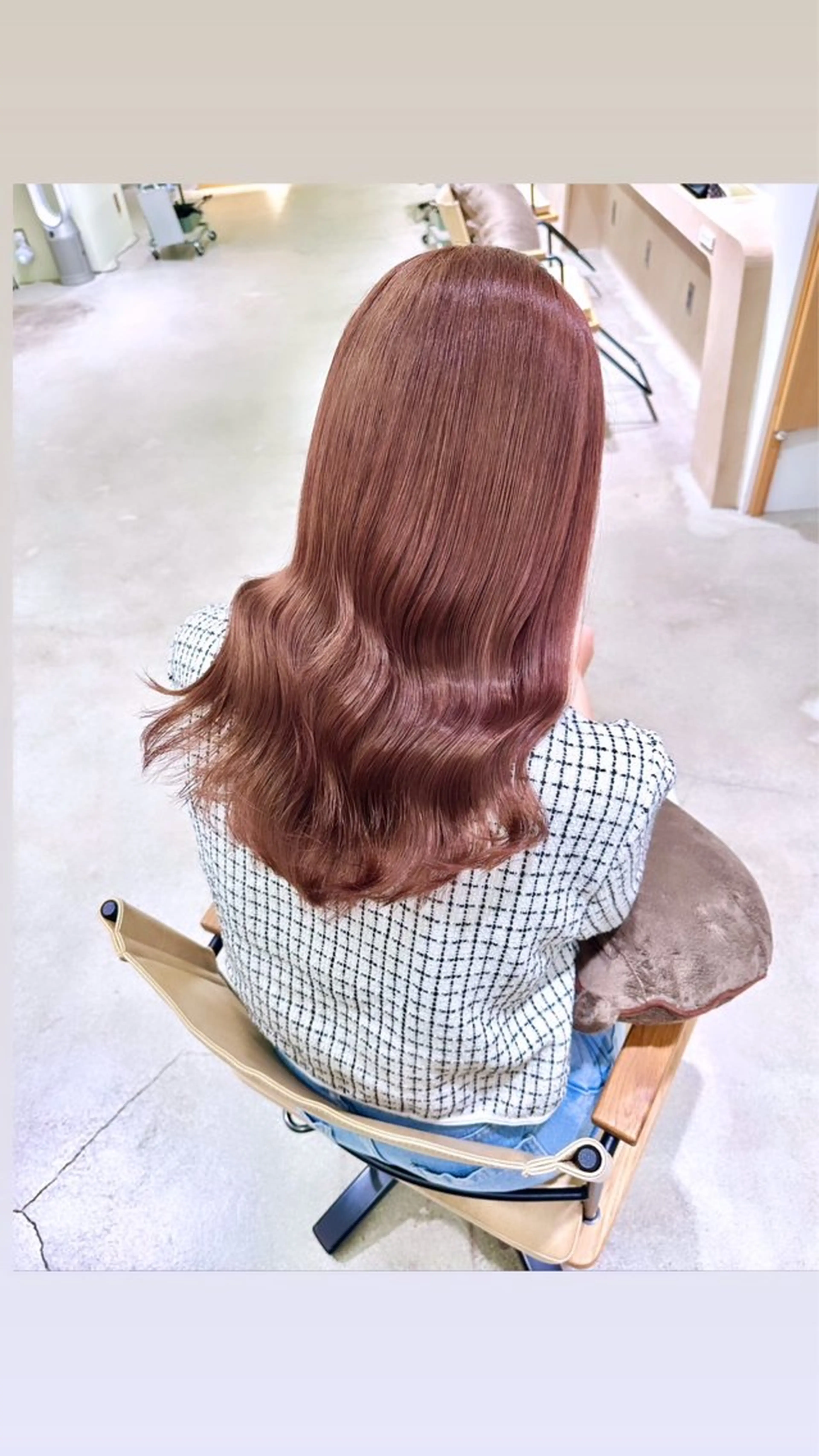 カラー ブリーチ ケアブリーチ ダブルカラー イヤリングカラー ハイライトカラー 落合しほ/韓国ヘア/ 髪質改善/縮毛矯正のヘアスタイル