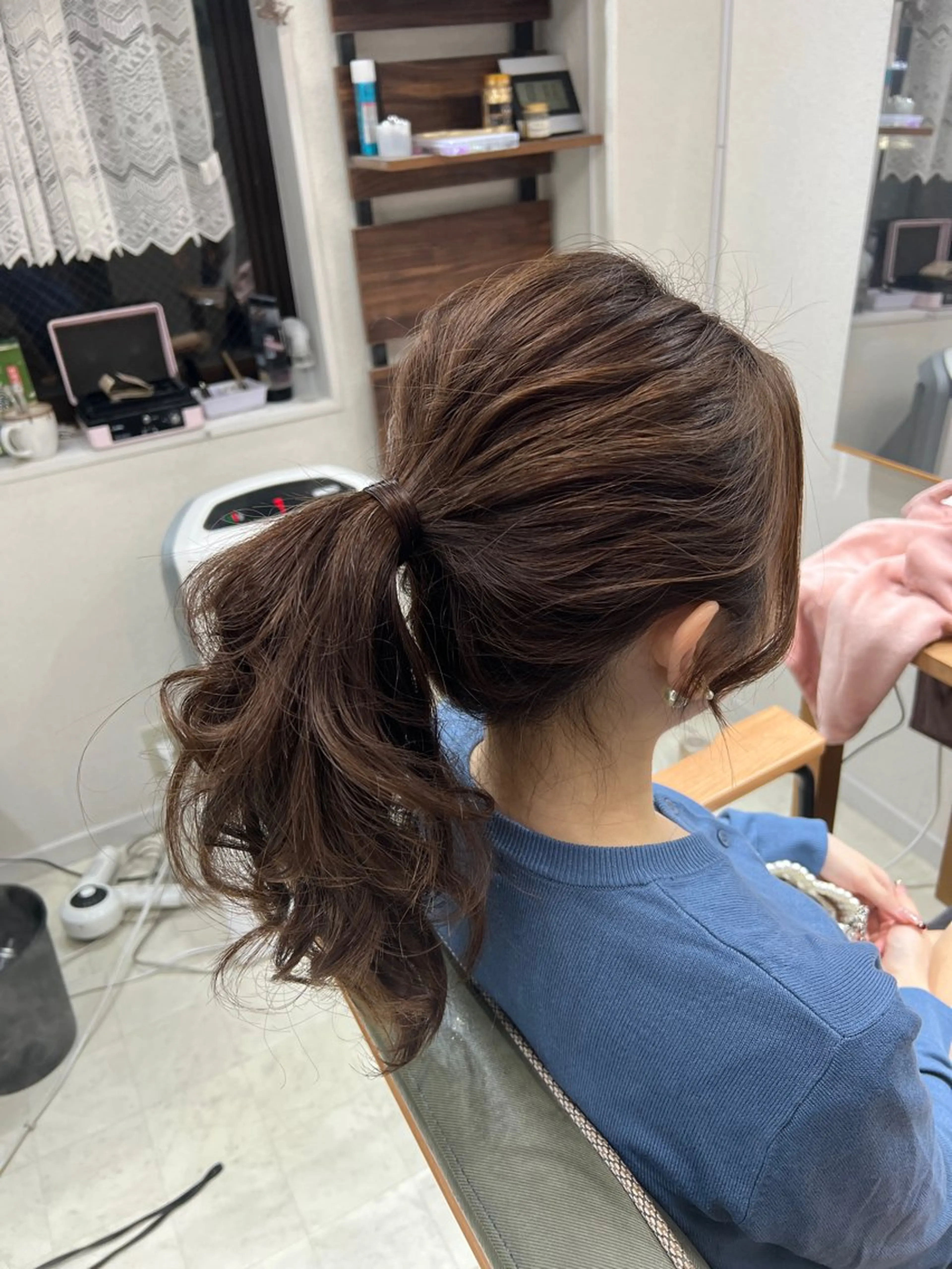 ロング ヘアアレンジ ポニーテール 山室 敬義のヘアスタイル