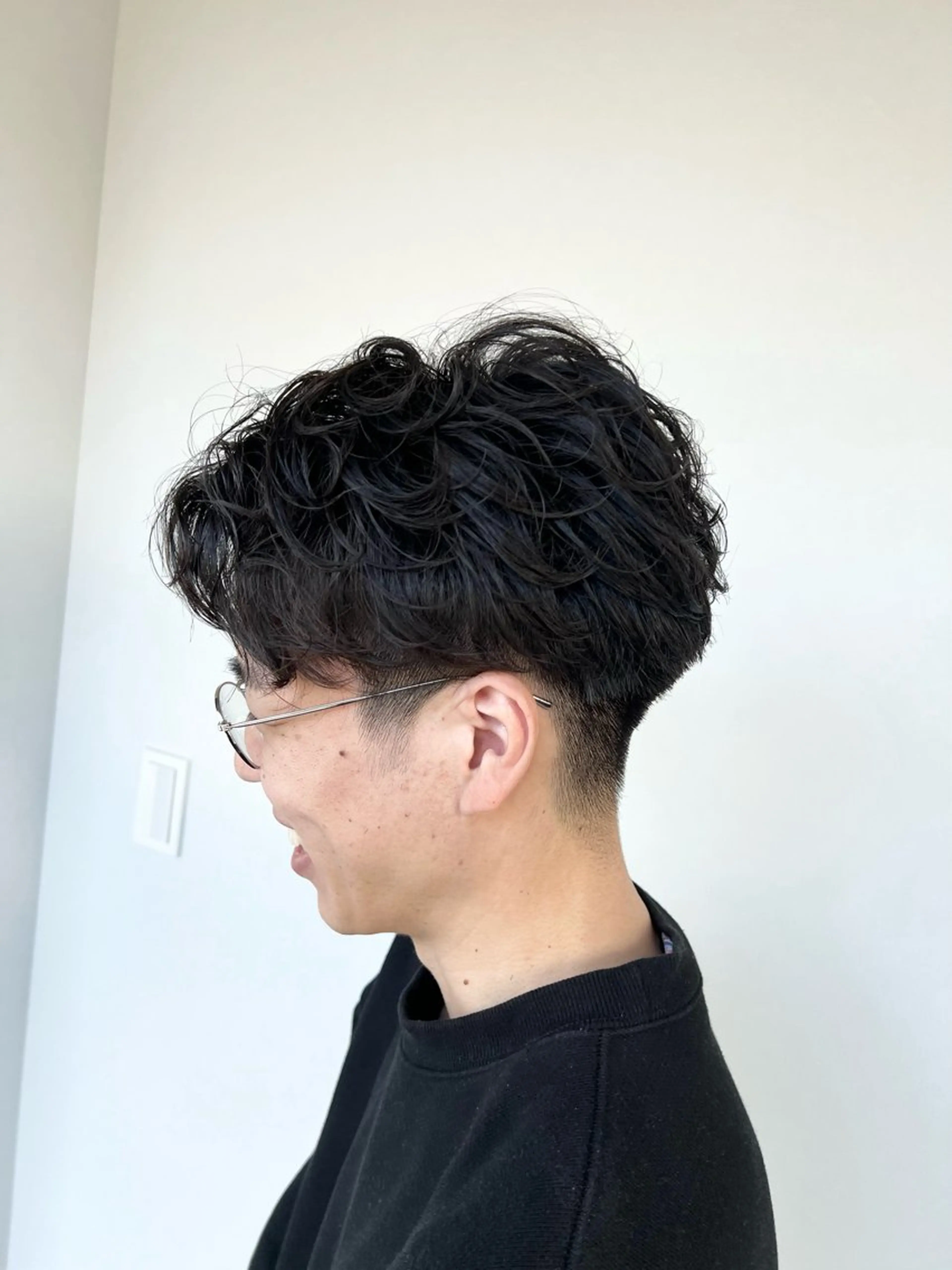 ショート パーマ メンズ メンズパーマ/ メンズ特化/寺阪拓真のヘアスタイル