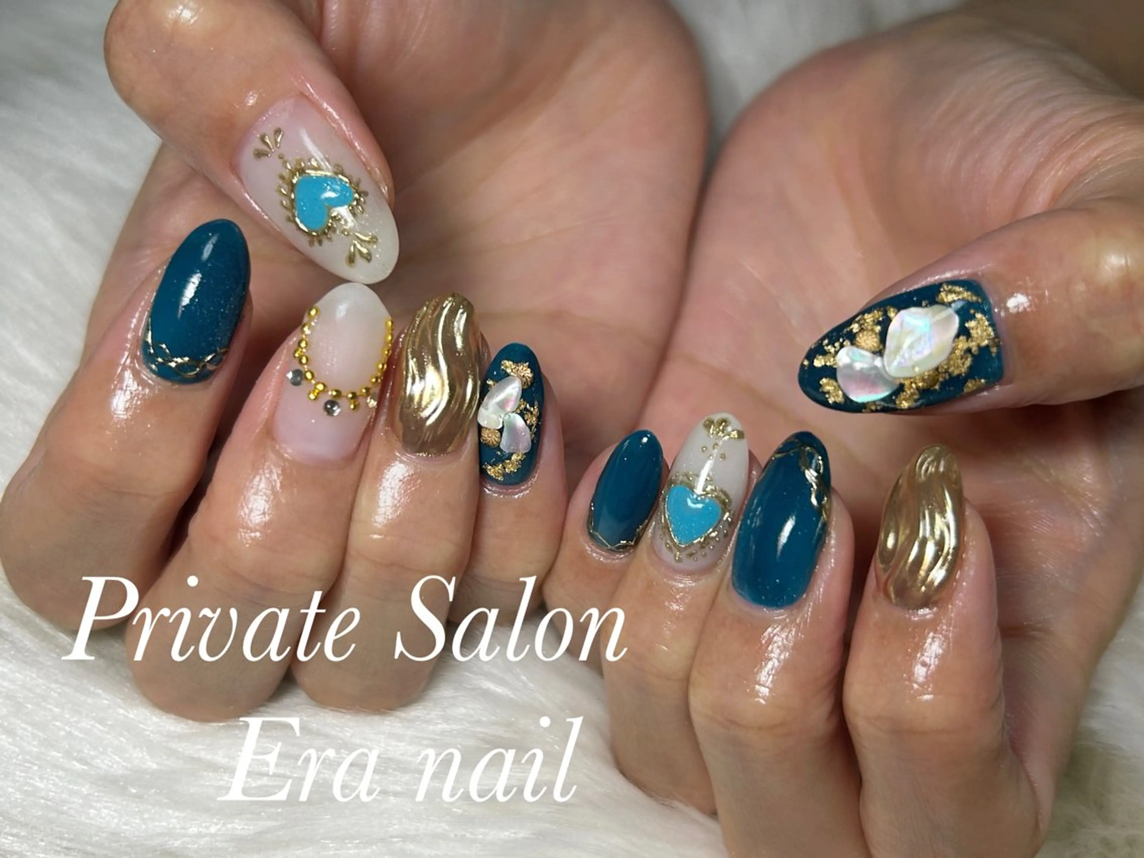 ネイル 持ち込み ハンドネイル Era nailのネイルデザイン