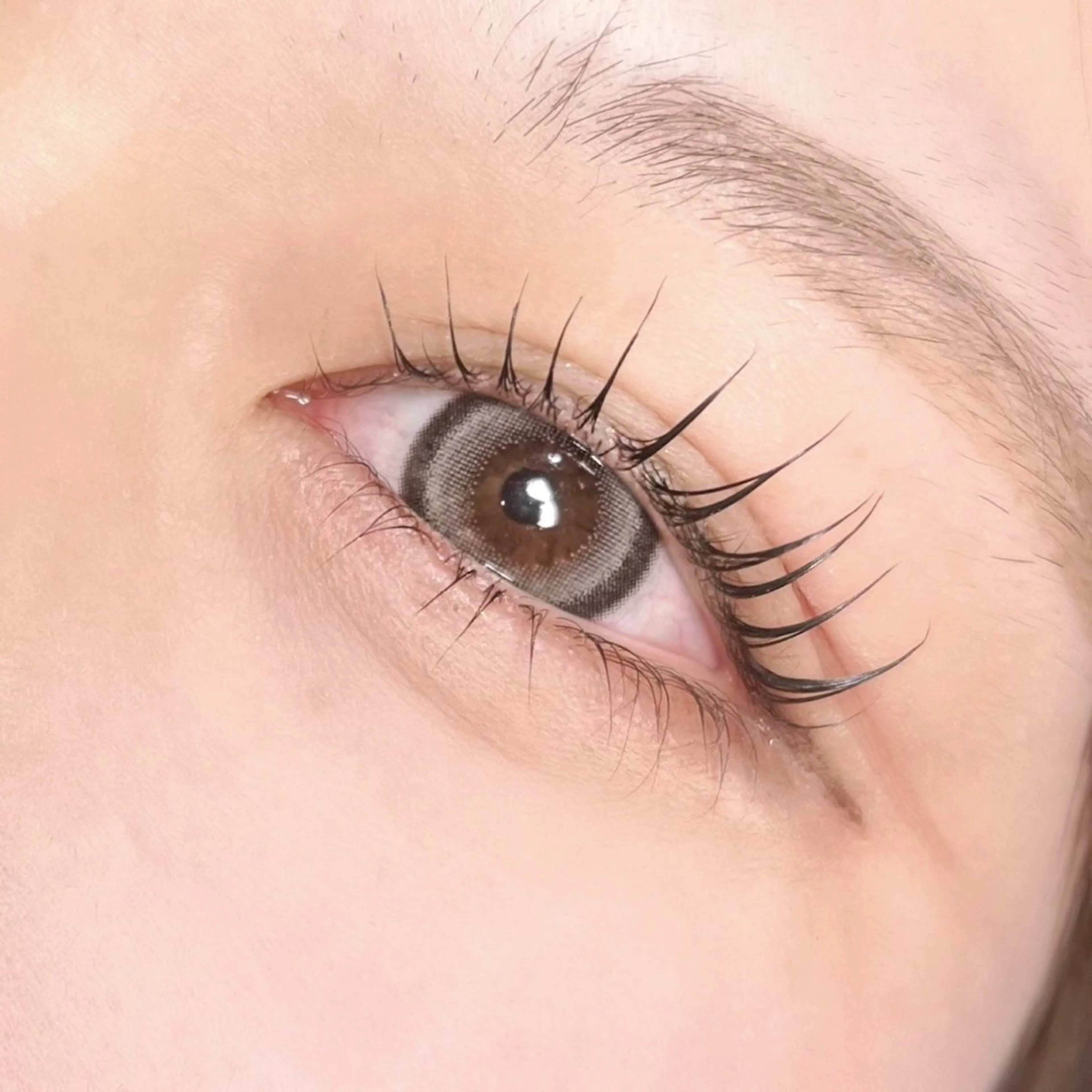 マツエク・マツパ 下まつげエクステ 一重×まつ毛パーマ 岸本 実奈のマツエク・マツパデザイン