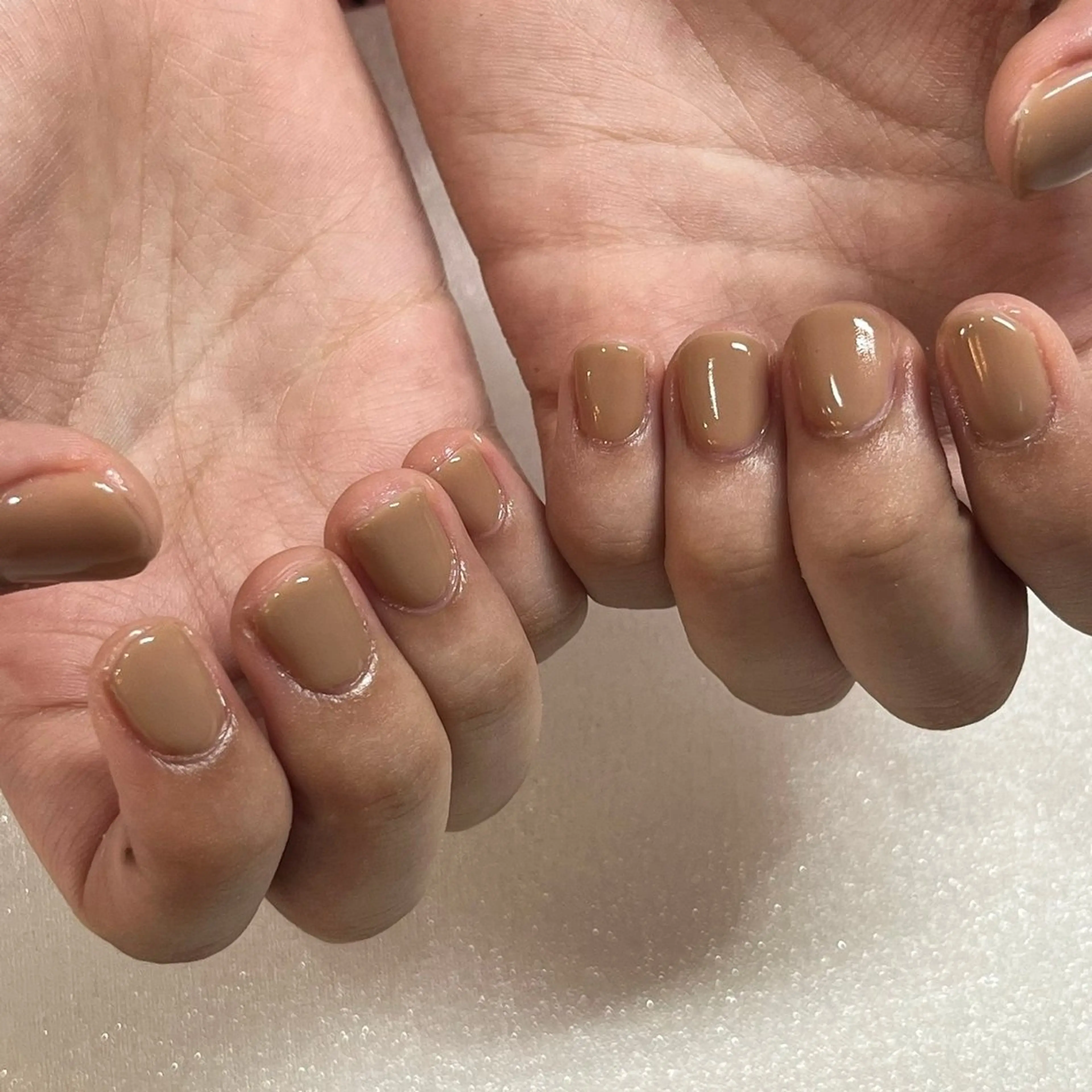 ネイル 長さ出し ジェルネイル ワンカラーネイル altino nailgardenのネイルデザイン