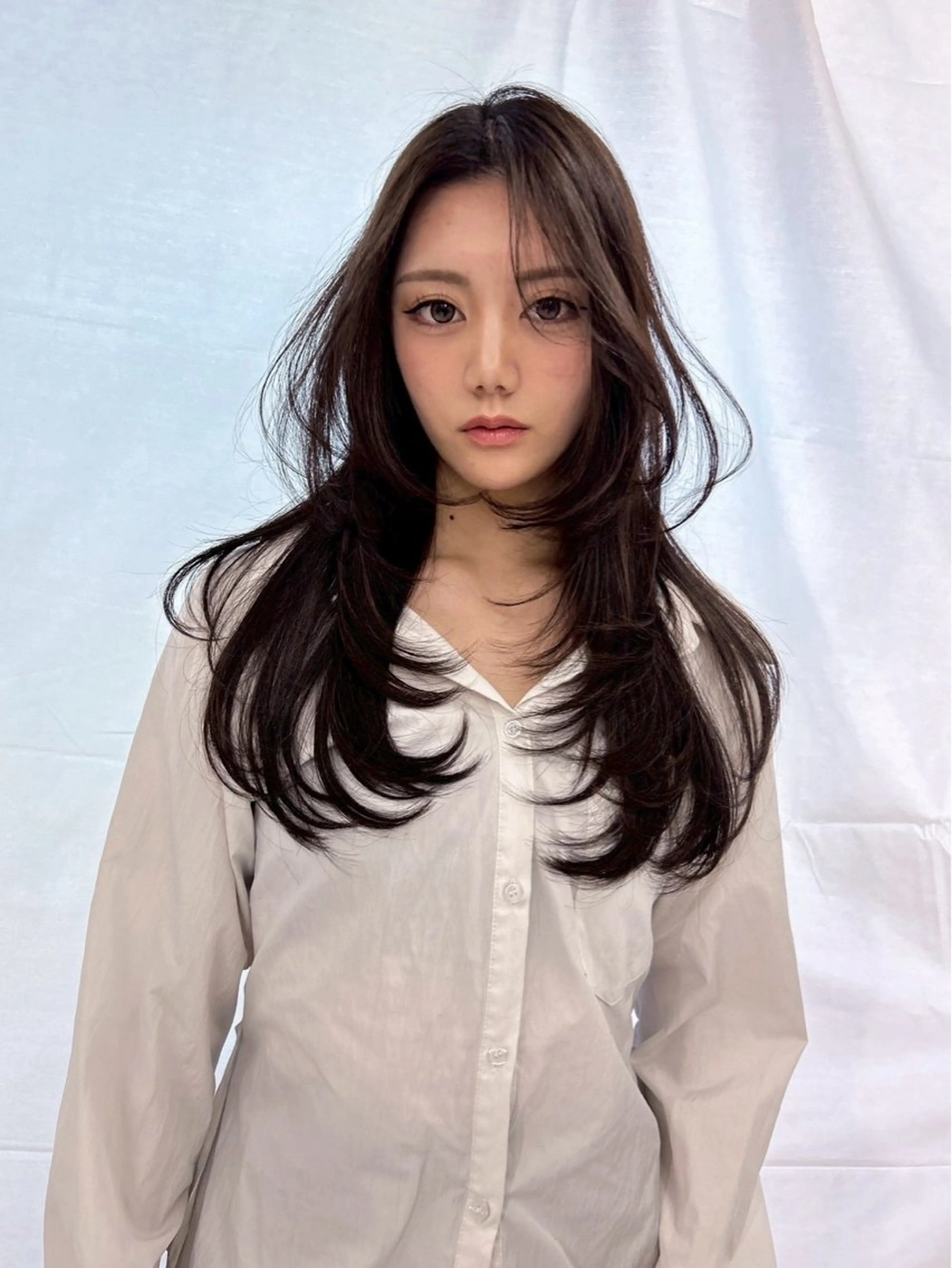 ロング 赤嶺 心音のヘアスタイル