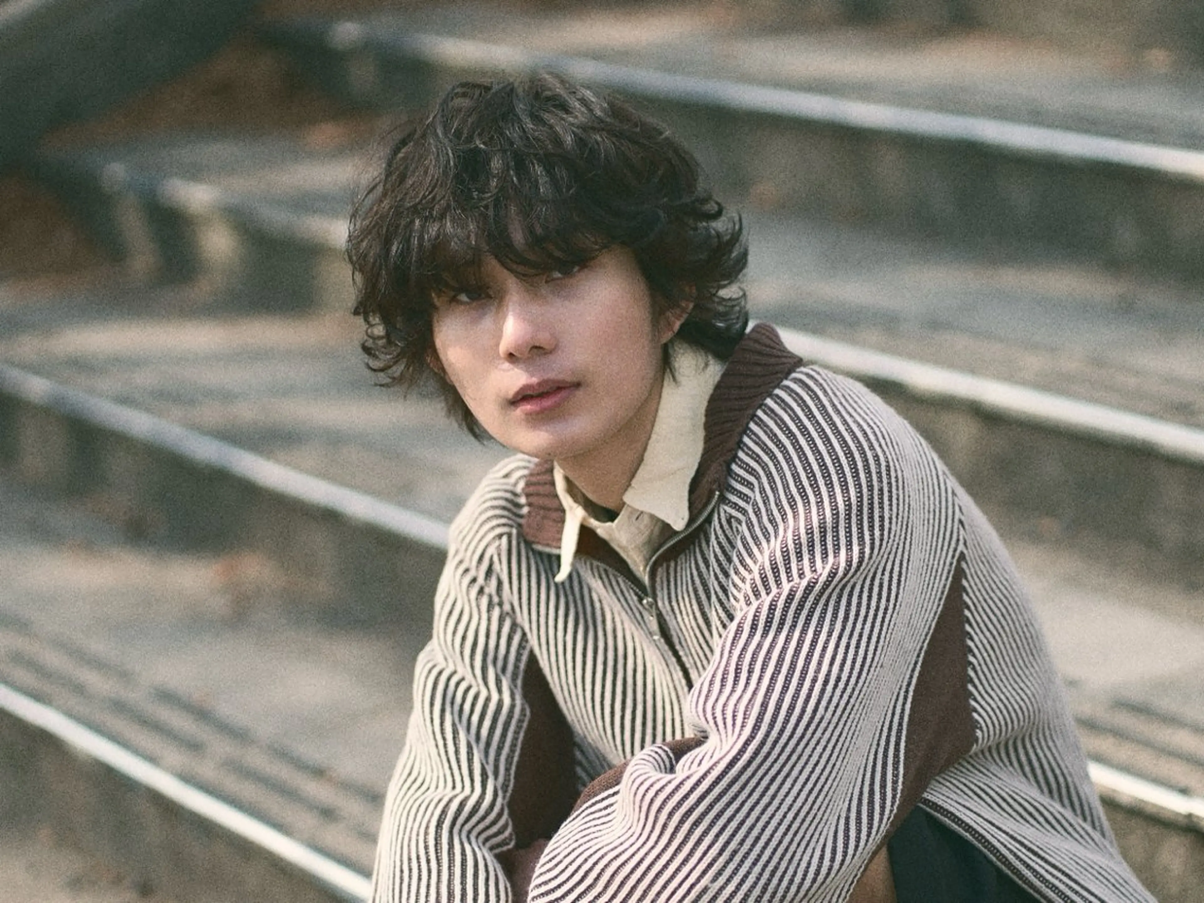 パーマ メンズ カット パーマ シャドウパーマ No.1うえちりくのヘアスタイル