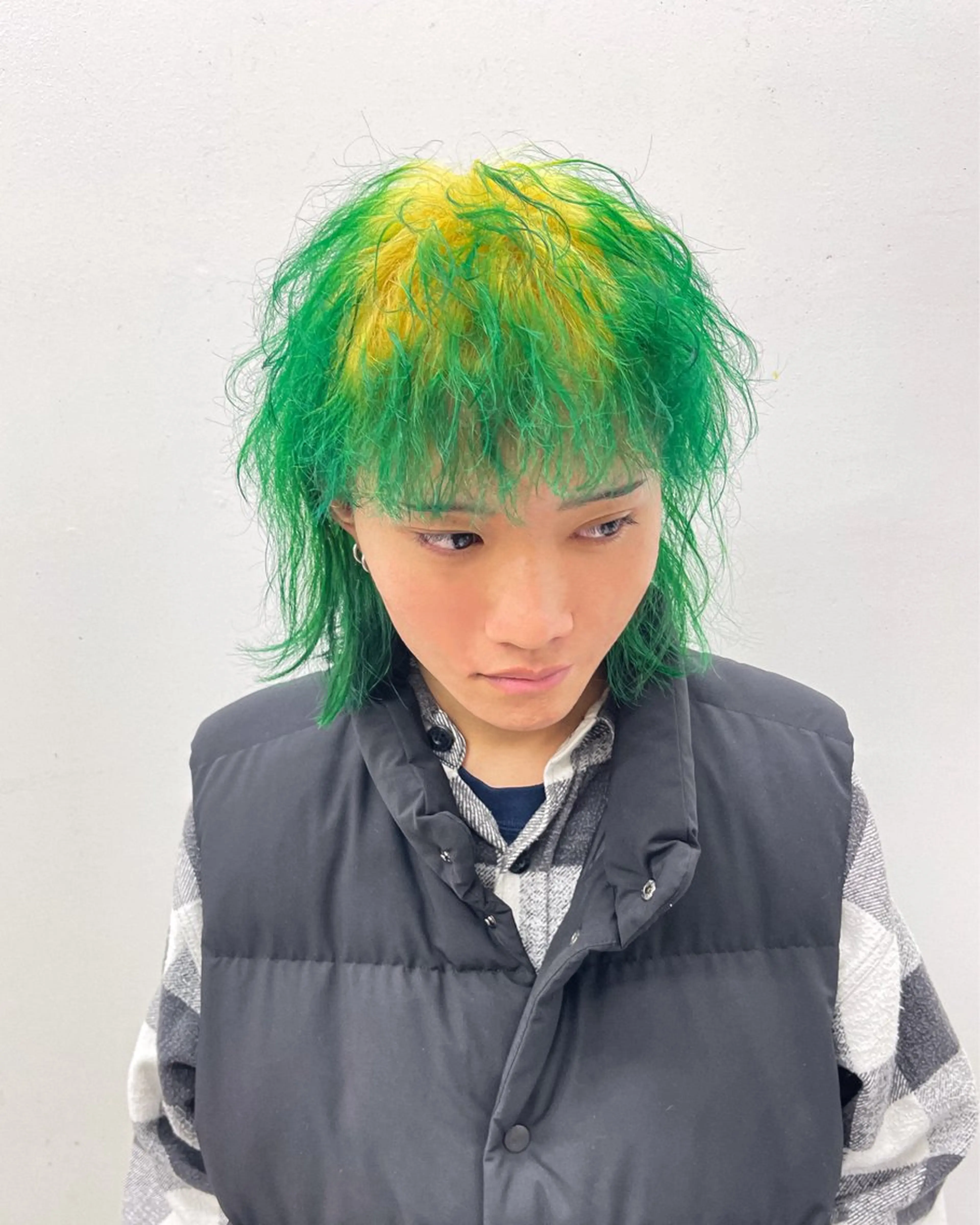 カラー メンズ カット ヘアカラー 森本裕/オーナー/ スパイラルパーマのヘアスタイル