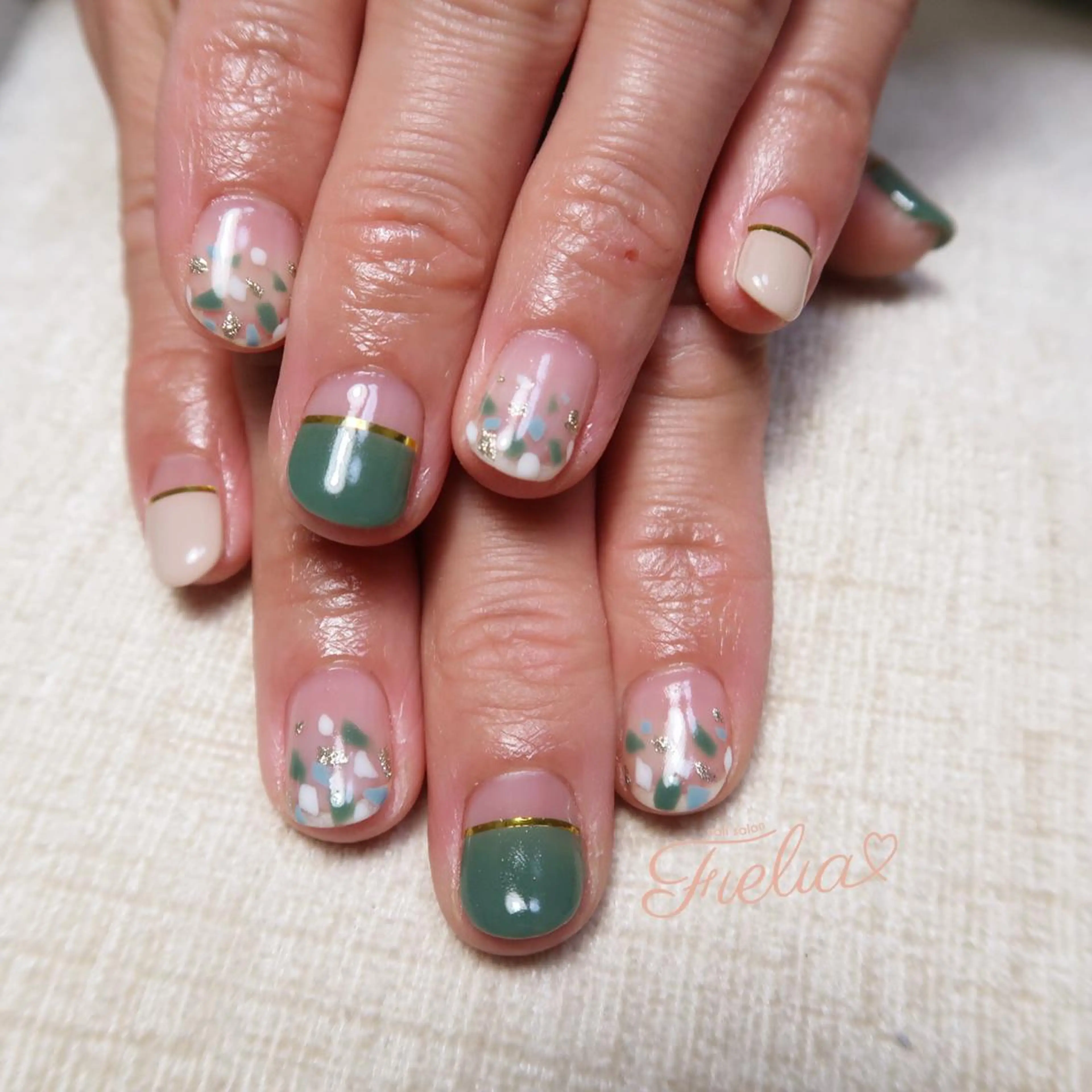 ネイル ハンドネイル Fielia momoのネイルデザイン