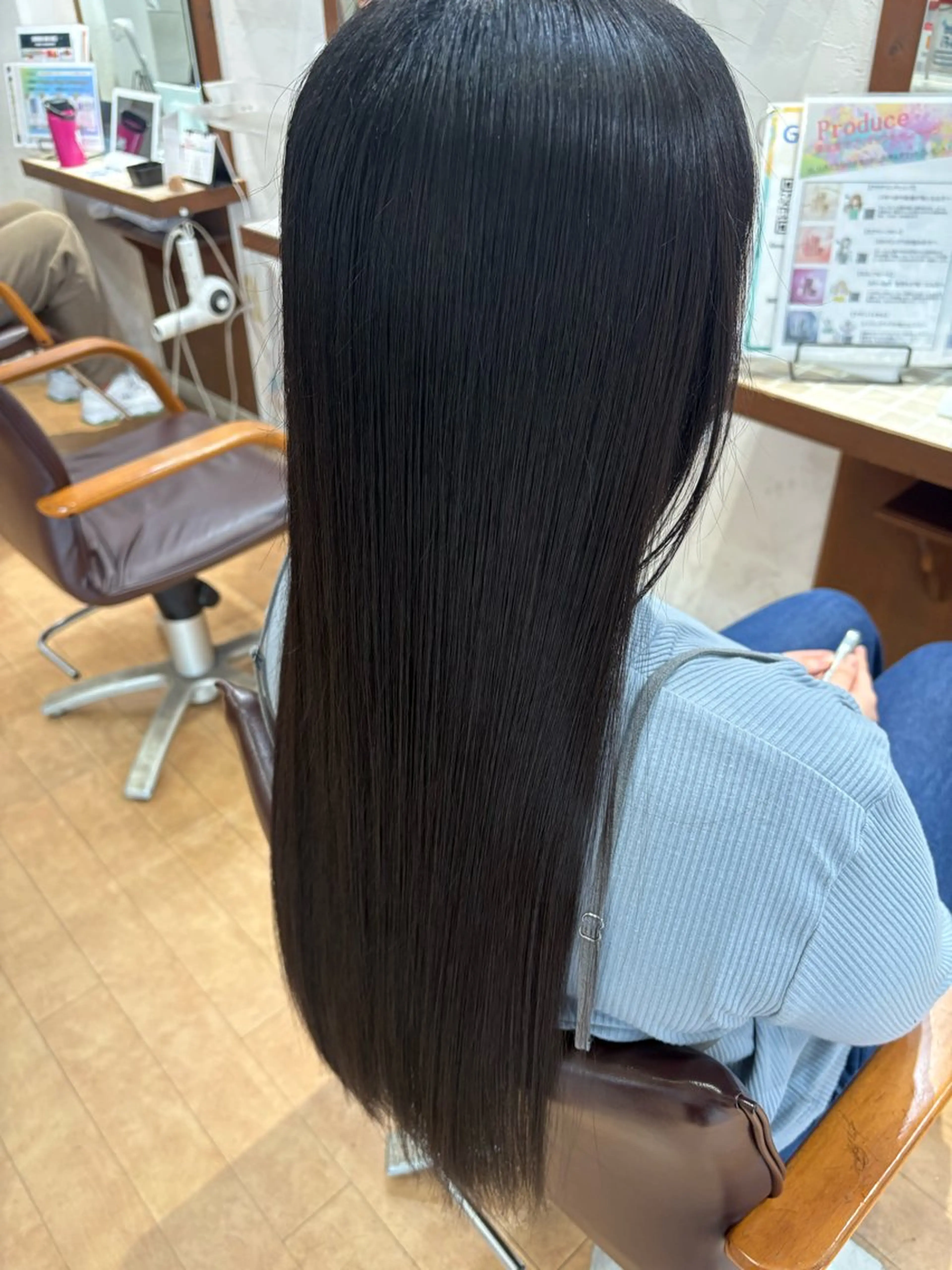 ロング カラー ヘアカラー トリートメント 髪質改善TR特化 副店長 坂田一樹】のヘアスタイル
