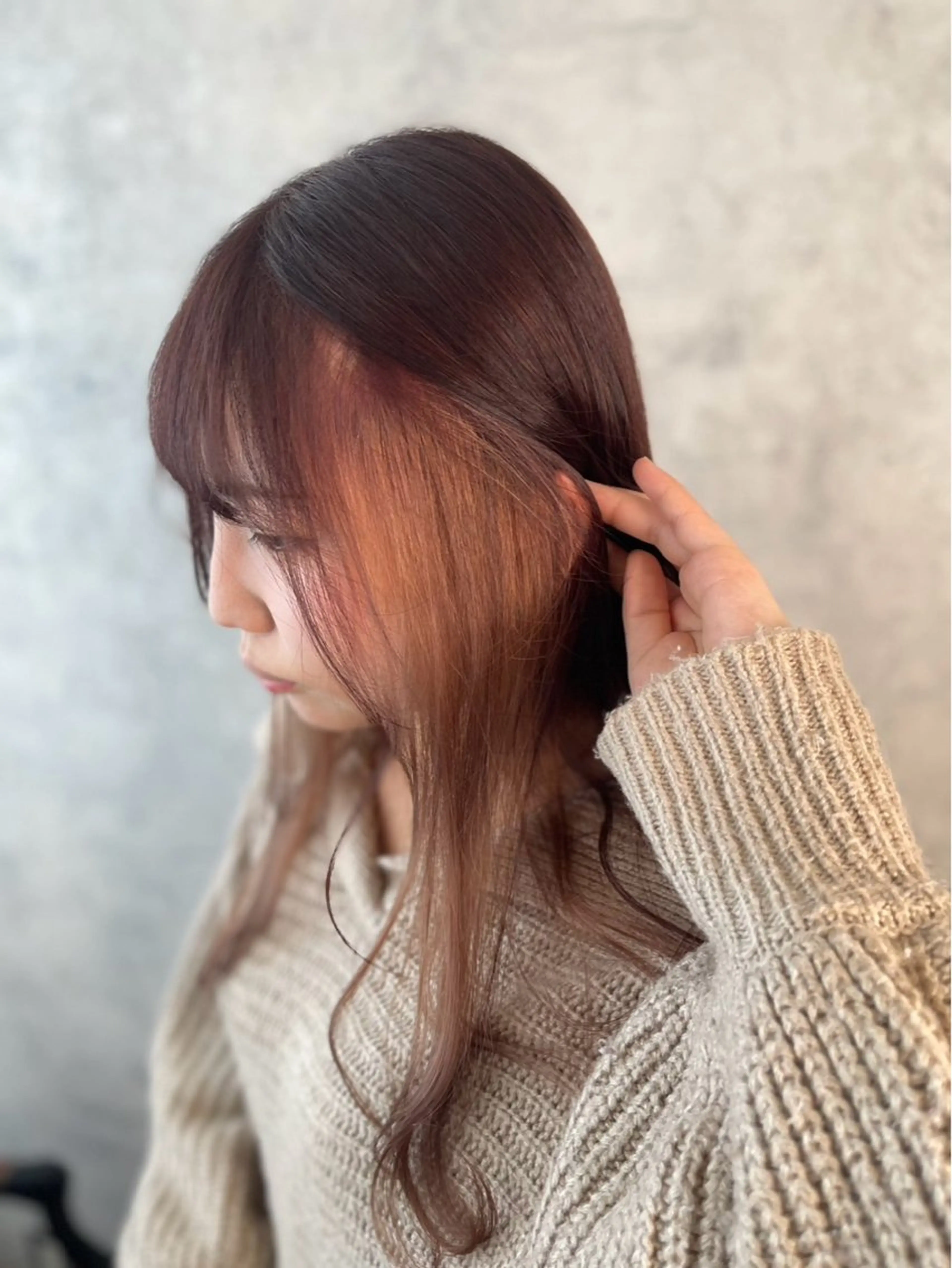 セミロング カラー メンズ特化 ⚡️ひりゅう⚡️のヘアスタイル