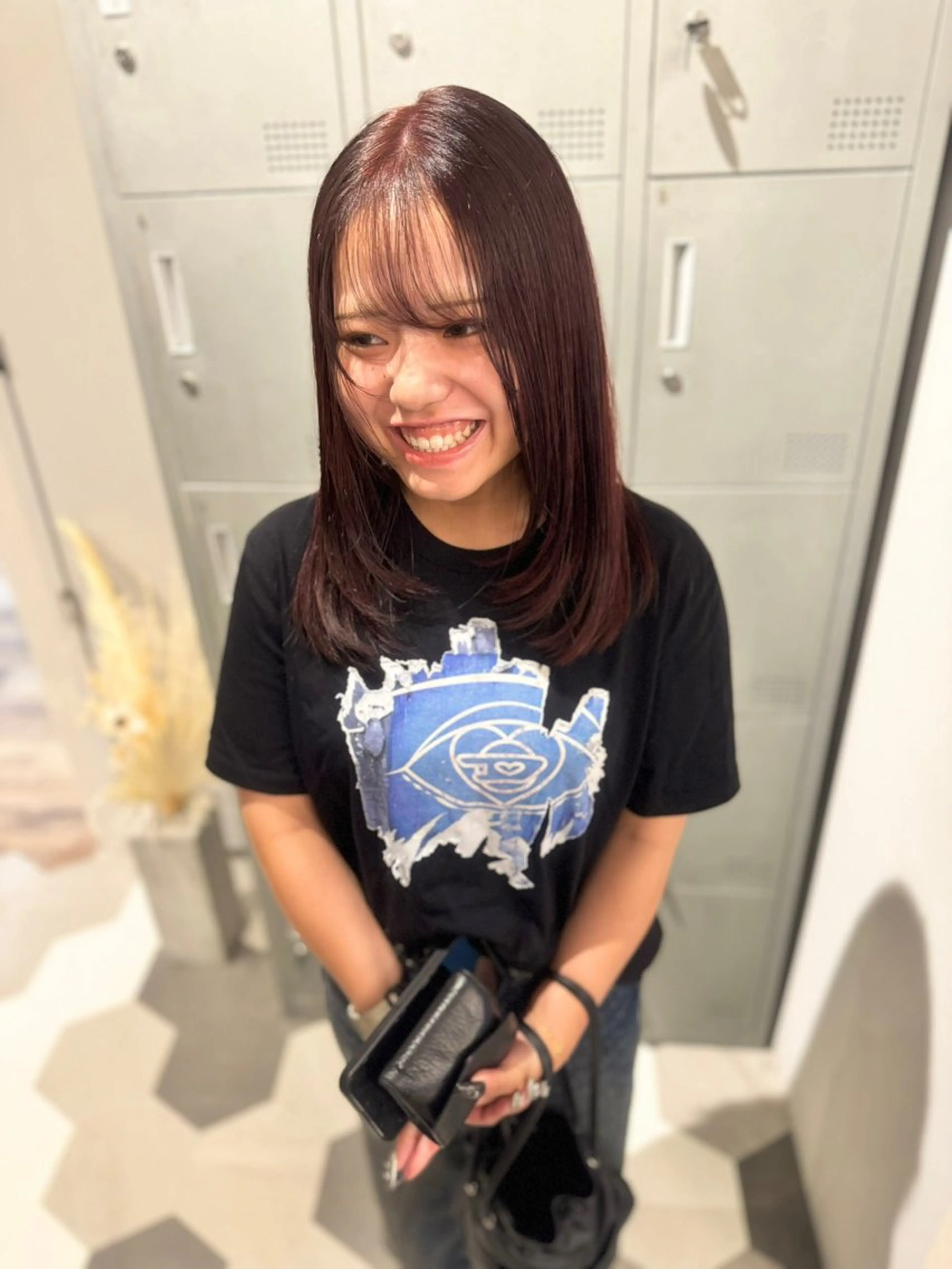 ミディアム カット ヘアカラー 【天満1艶髪】潤艶/ 髪質改善🌹釣本竜哉のヘアスタイル