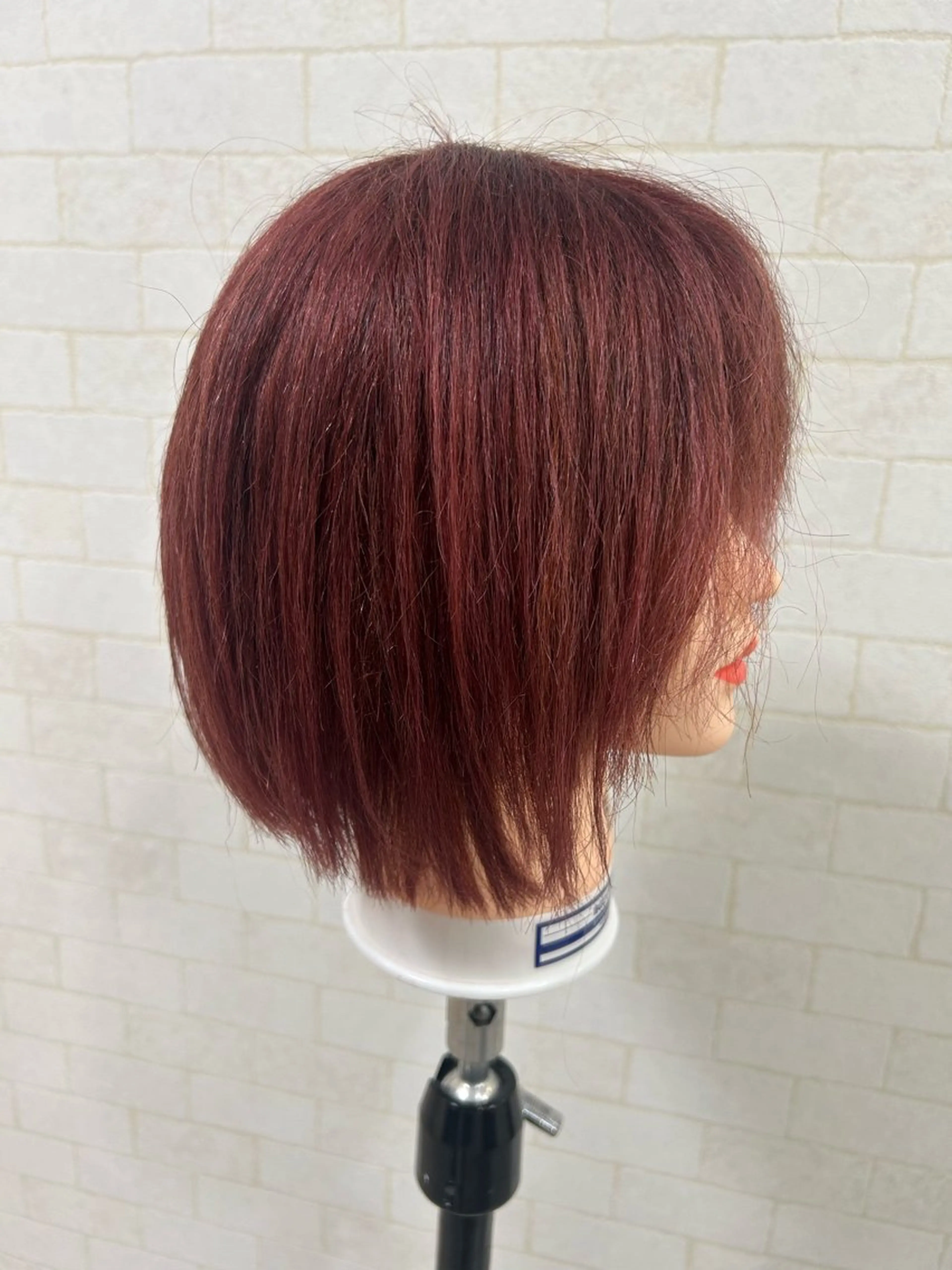 ミディアム カラー ブリーチ ピンクカラー ヘアカラー 瀧 葉月のヘアスタイル