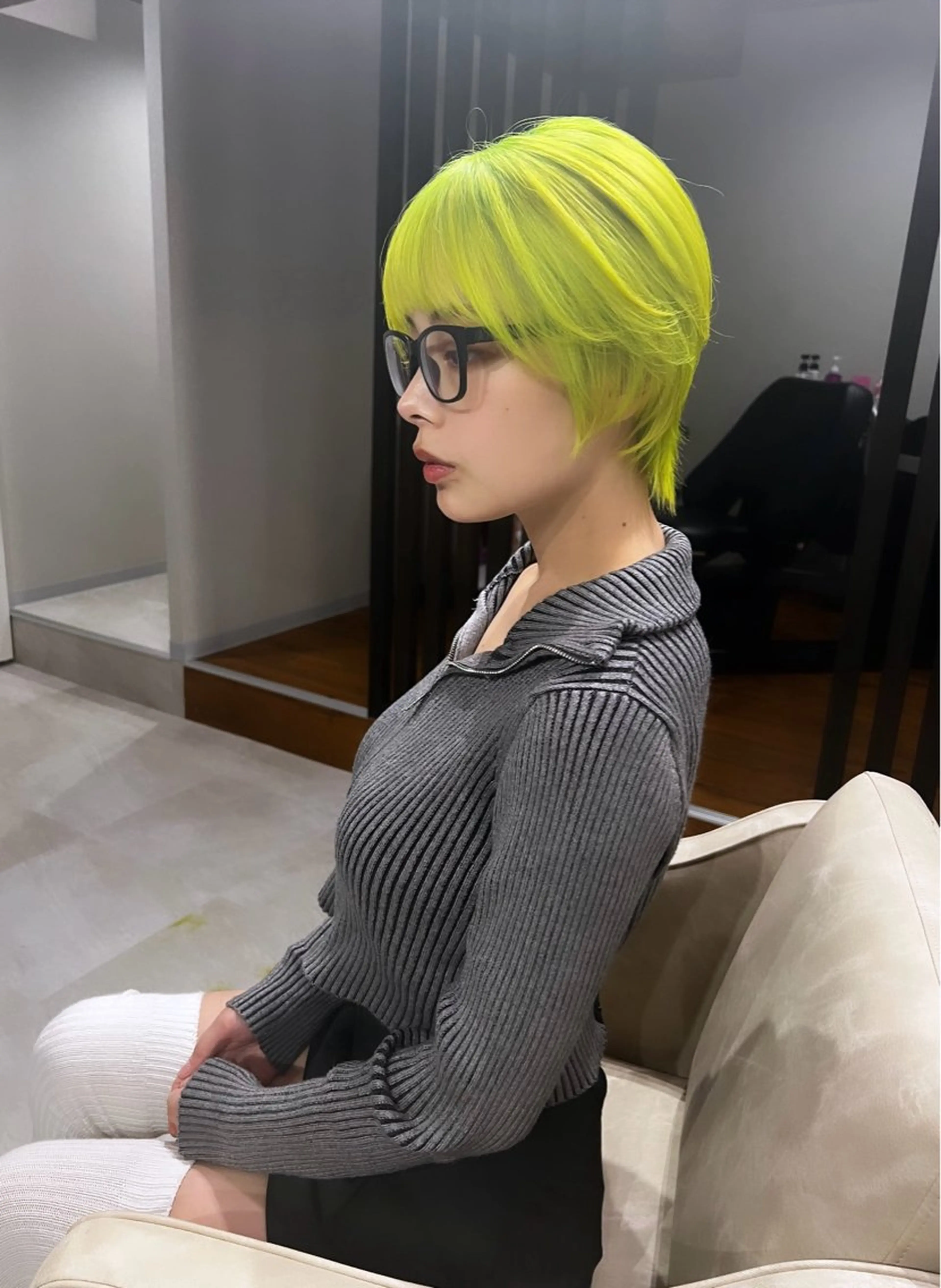 ショート カラー box  mico. mutsumiのヘアスタイル