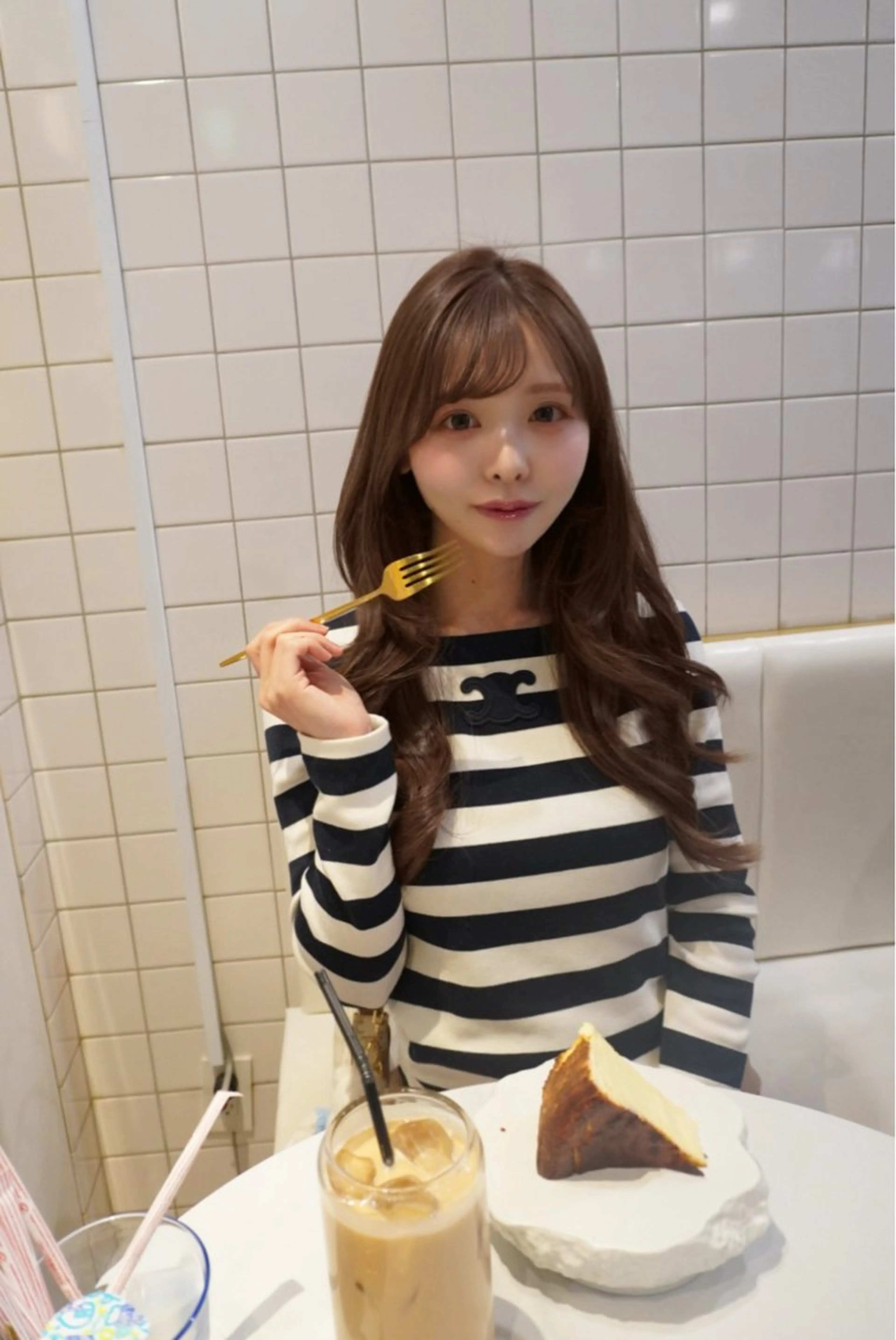 ロング カット ヘアカラー トリートメント ♡大人カワイイ hair♡徳井はやとのヘアスタイル