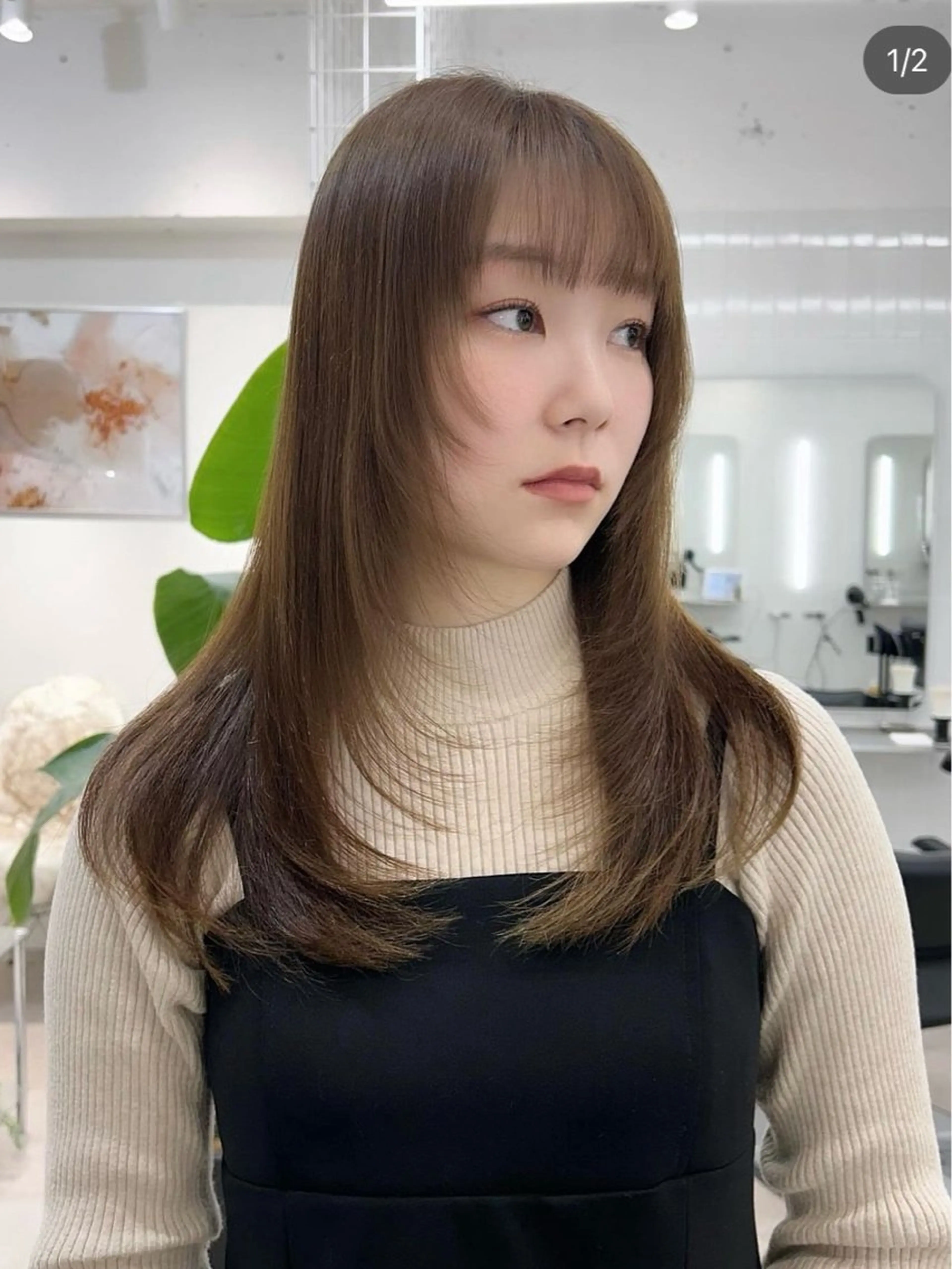 セミロング 卒業式ヘアセット🎀 ヘアアレンジのヘアスタイル