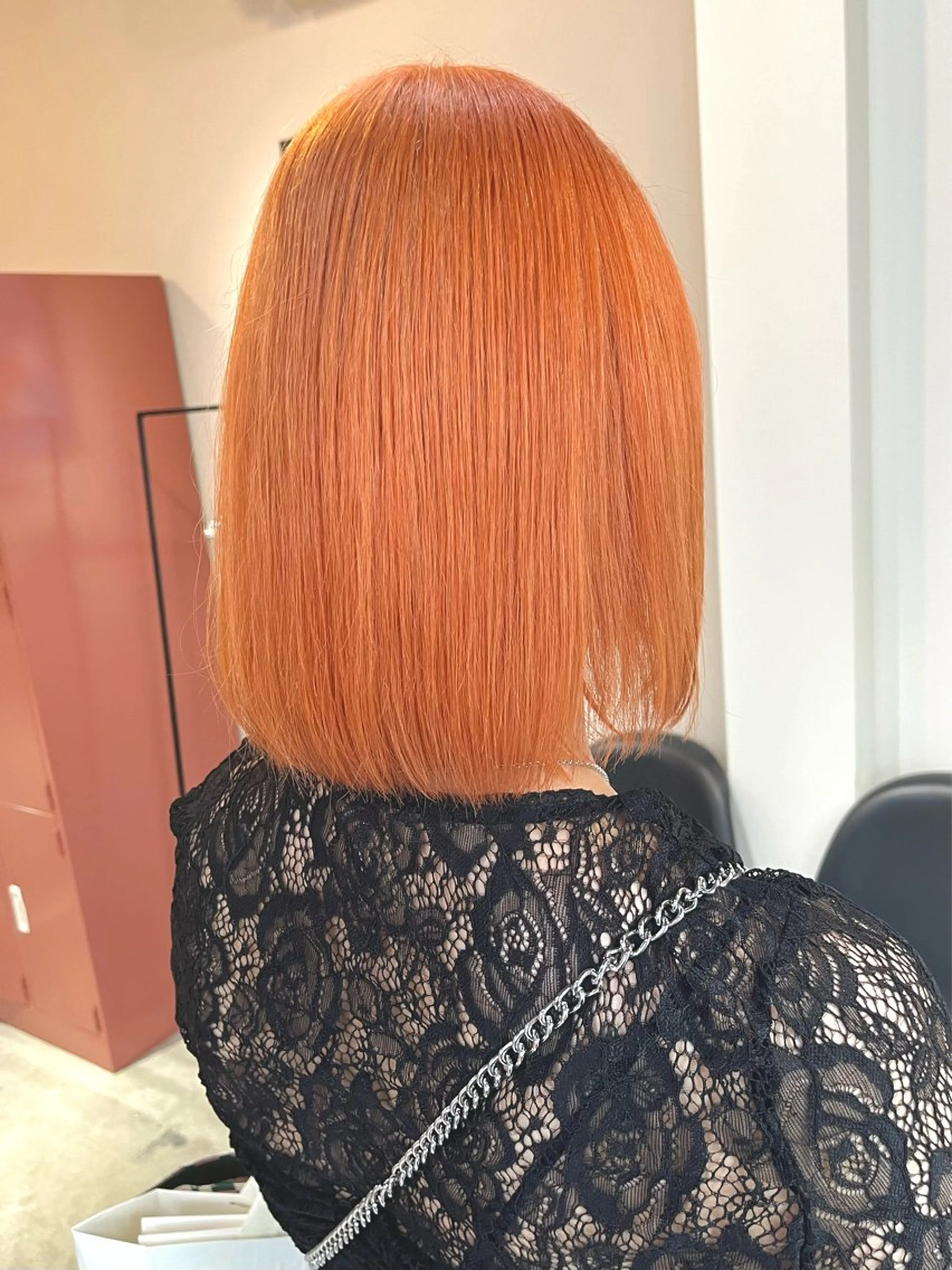 ミディアム カラー 暖色ハイトーン特化 🥇Mioのヘアスタイル