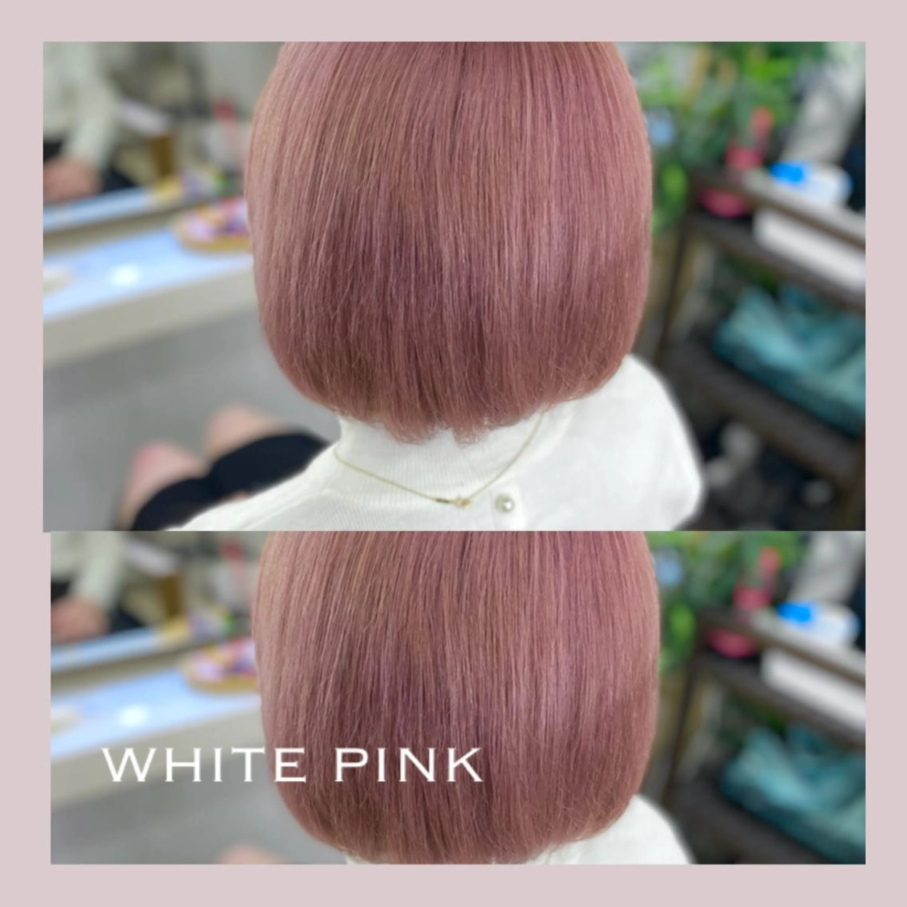 ミディアム カラー ヘアアレンジ ブリーチ 🦋 SHION 🦋のヘアスタイル