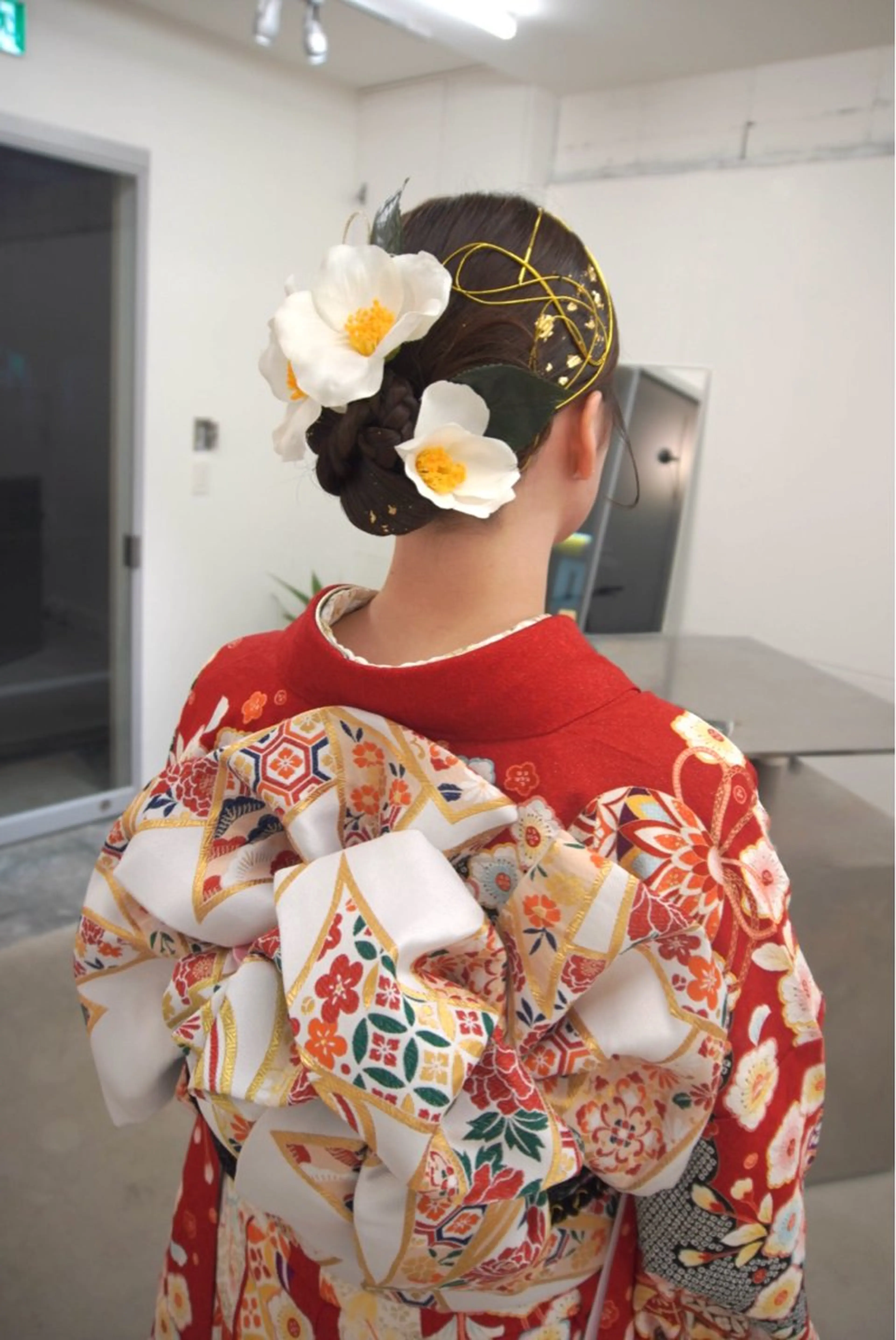 ロング ヘアアレンジ wabi【ワビ】所属・manami/ヘア セット/ハイトーンのヘアスタイル