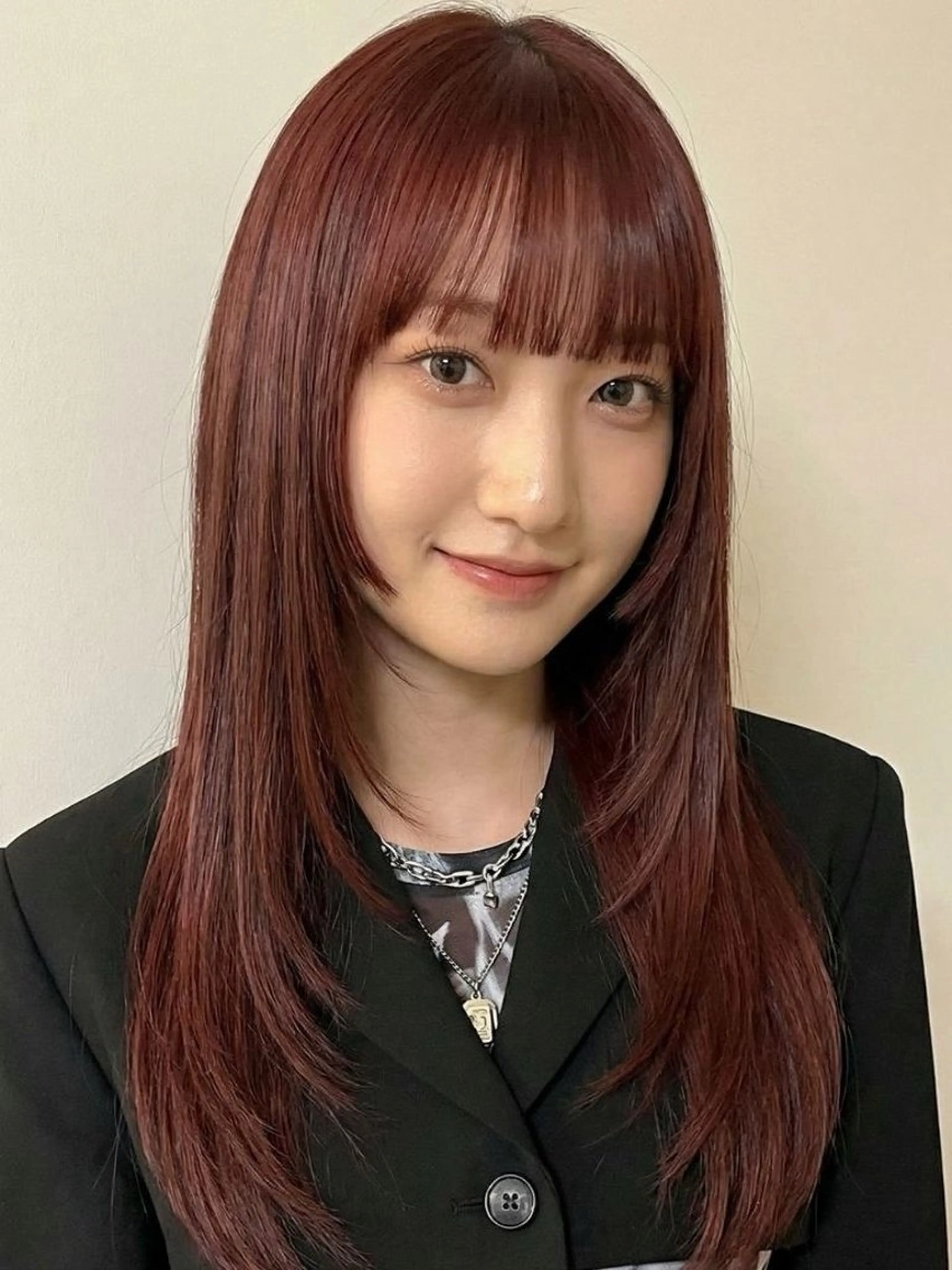 ロング カラー ☁️透明感カラー× レイヤー ☁️ノアのヘアスタイル