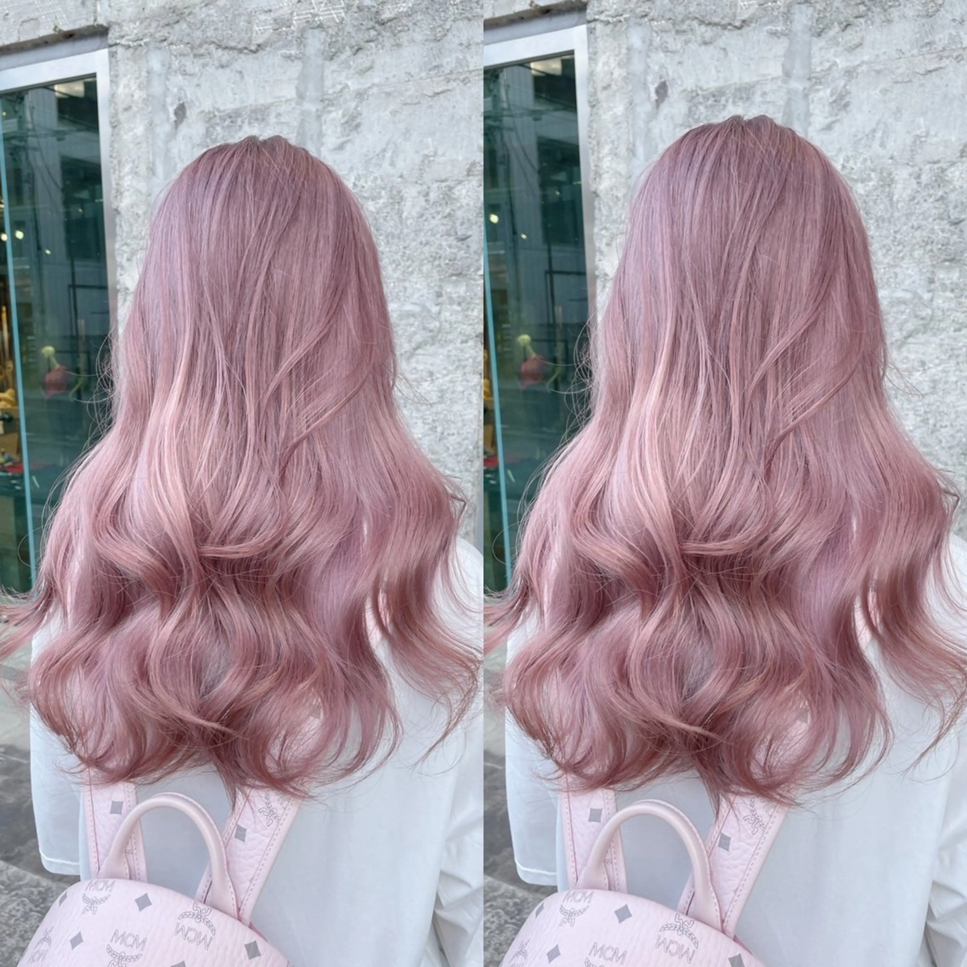 ロング カラー ヘアカラー トリートメント ヘアセット ブリーチ無しダブル カラー🦕まどかのヘアスタイル