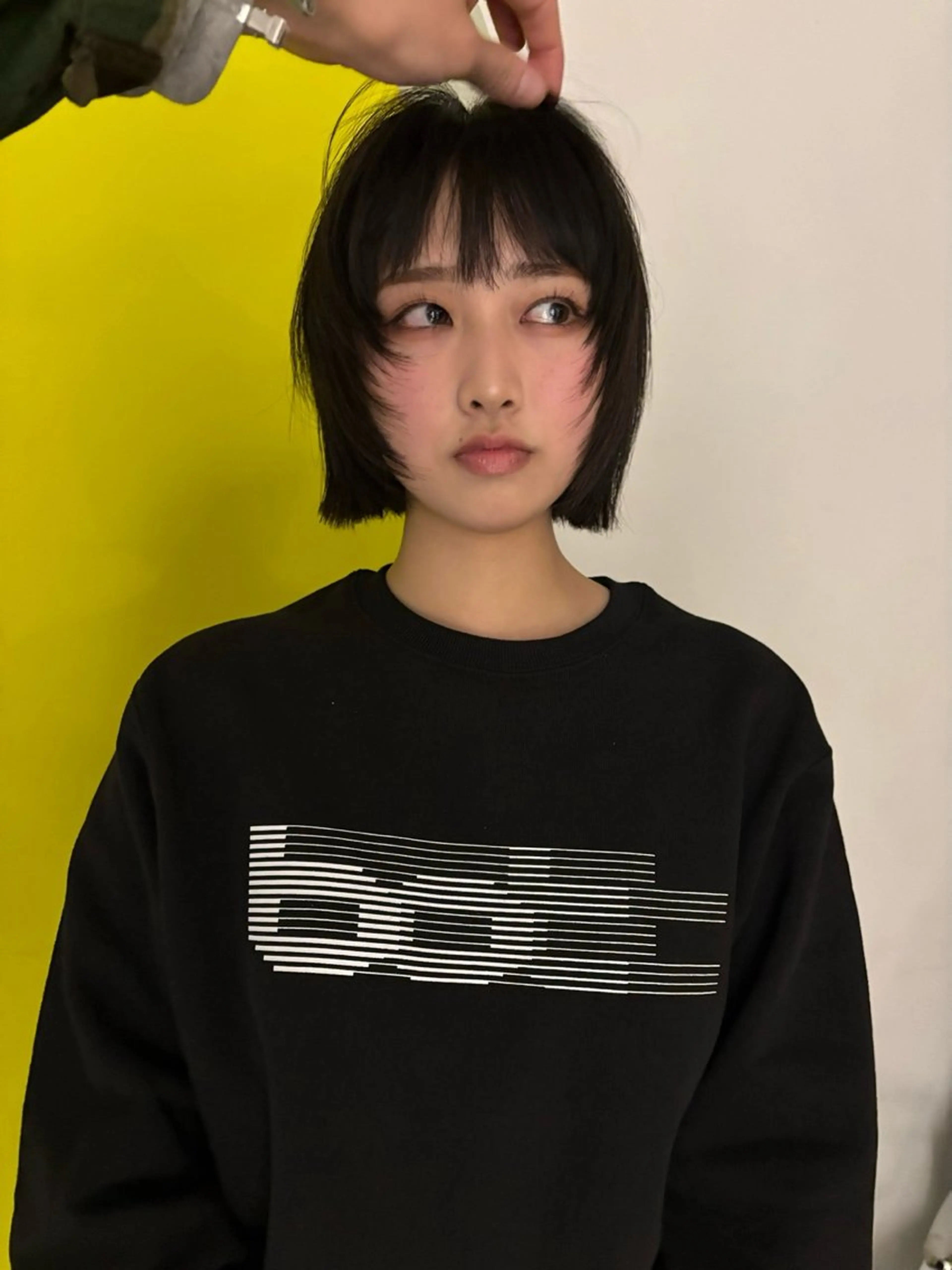 ショート ボブ 田中 隼斗のヘアスタイル