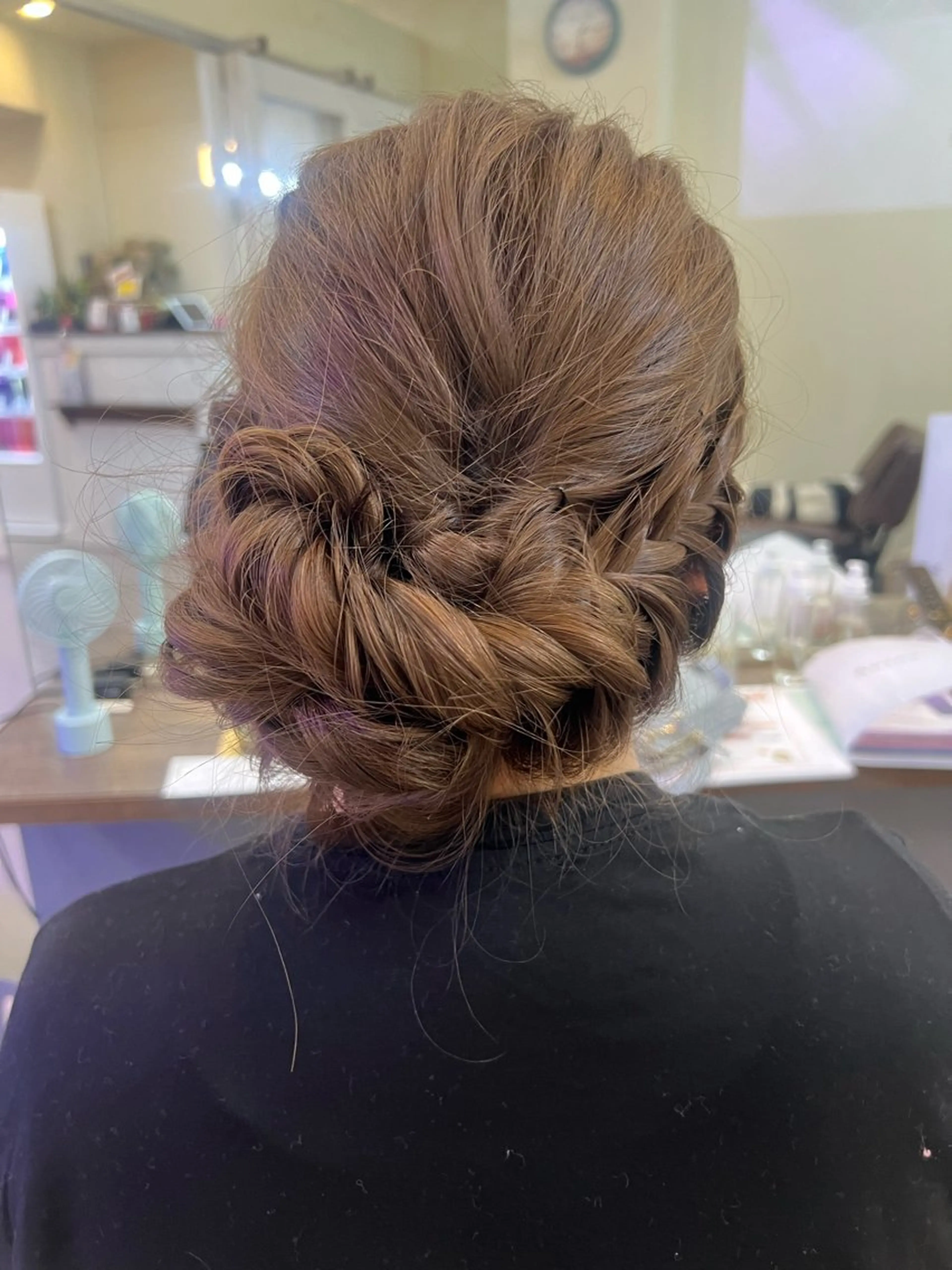 ロング ヘアアレンジ ヘアセット 鶴見 和美のヘアスタイル