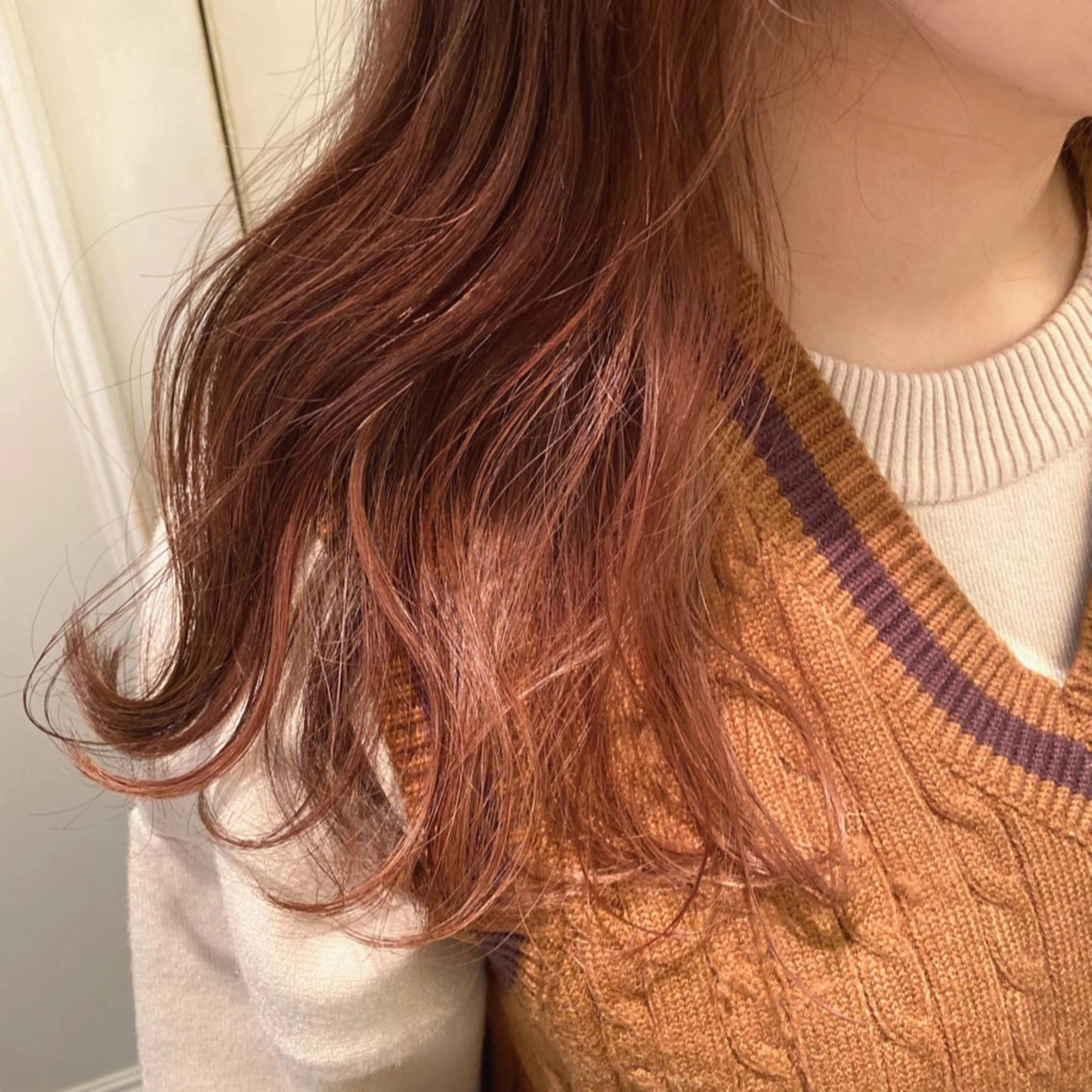 セミロング カット トリートメント 大久保 愛のヘアスタイル