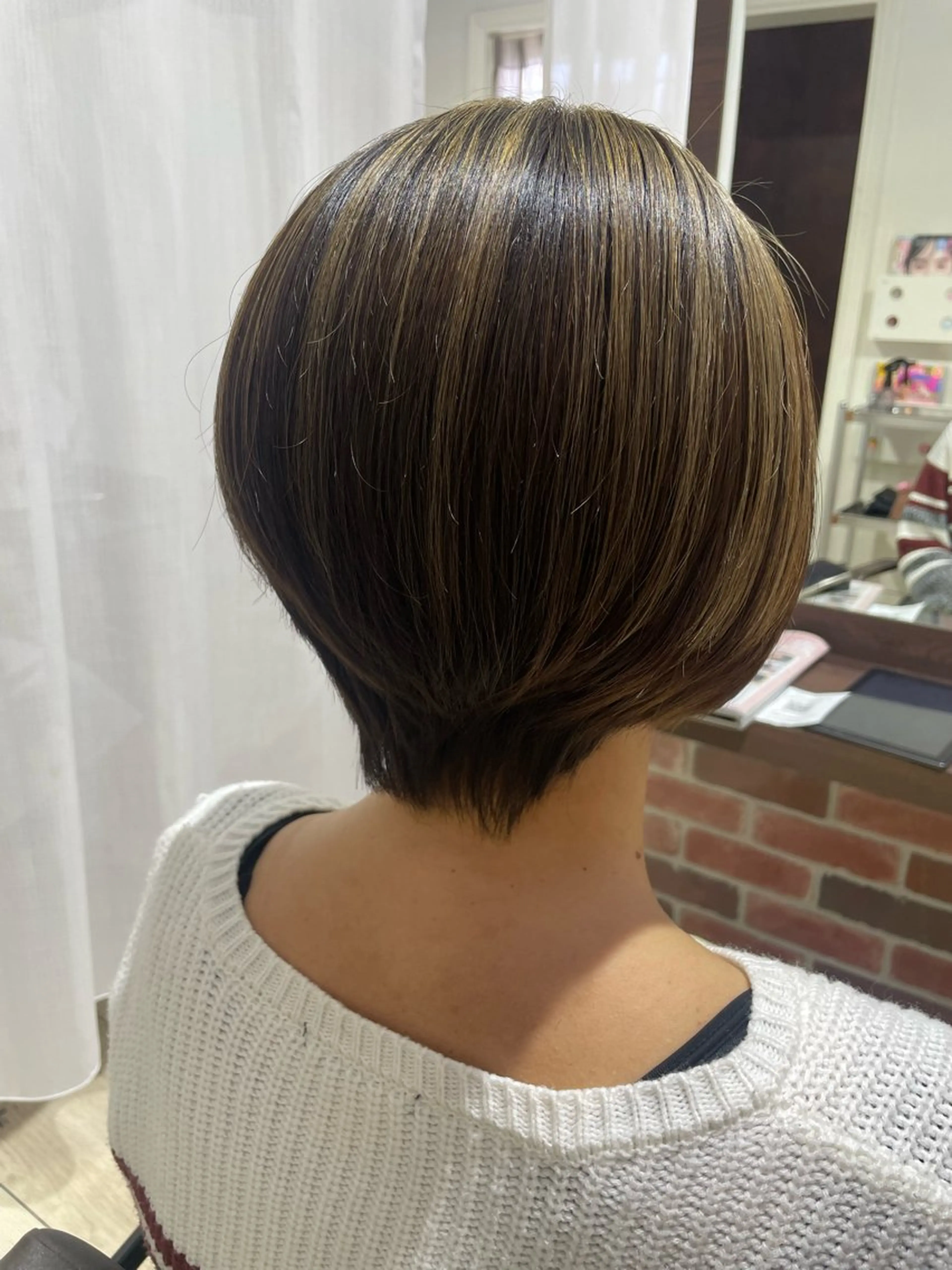 小顔カットの写真