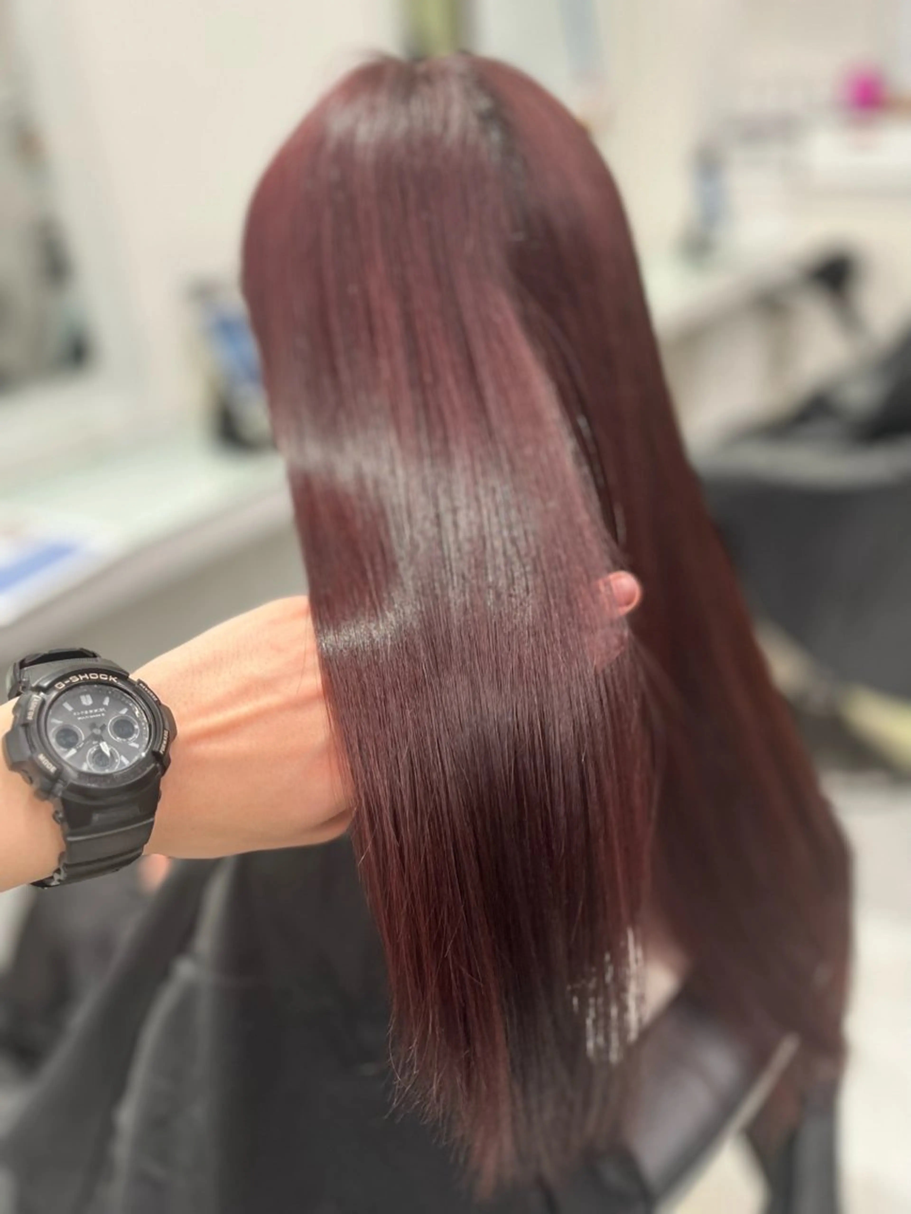 ロング カラー ブラウンカラー ピンクカラー ピンクブラウン カット ヘアカラー 💖トレンド春夏 カラー💖FUTAのヘアスタイル