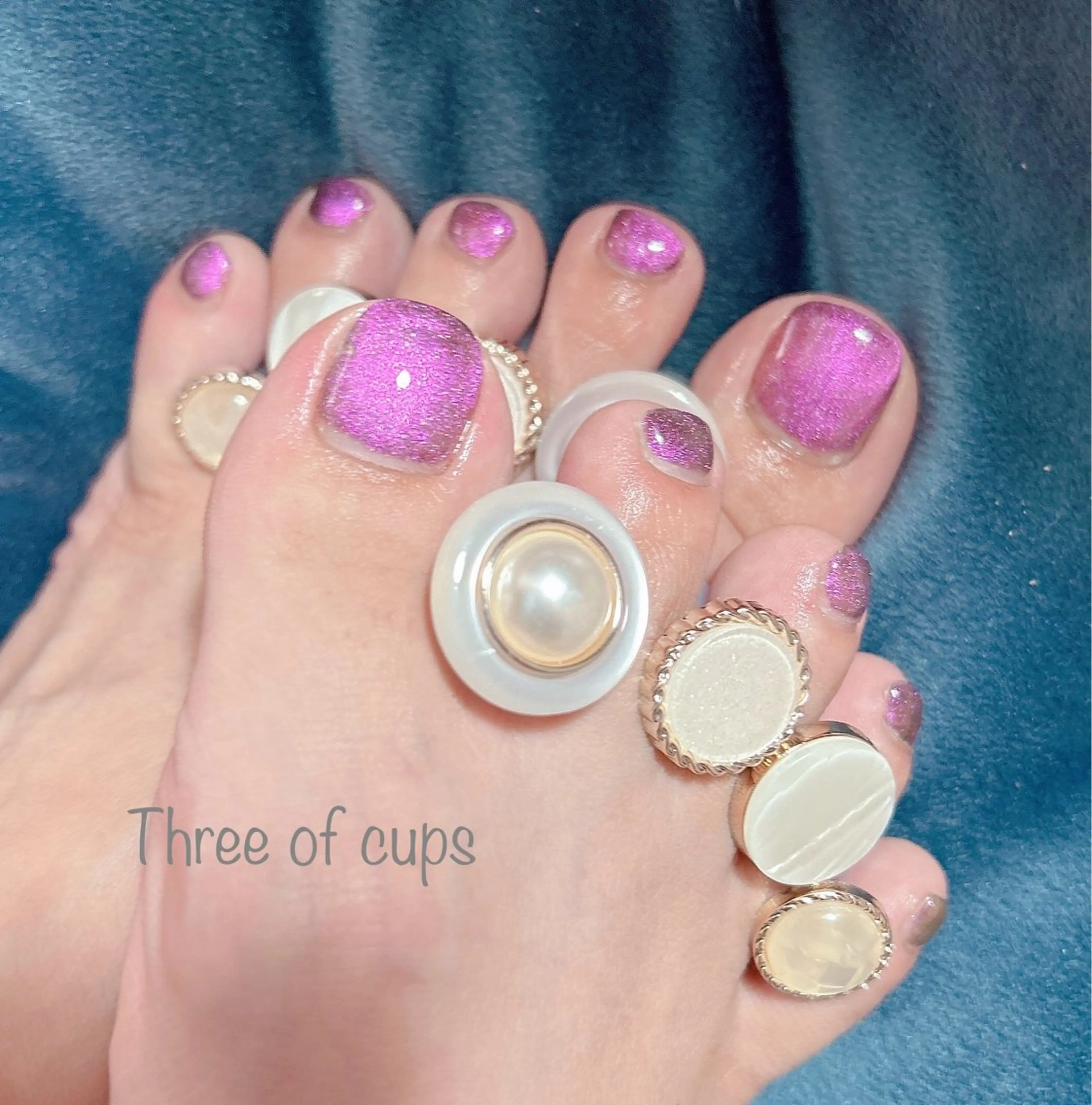 ネイル フットネイル Three of cups所属・Three of cupsのネイルデザイン