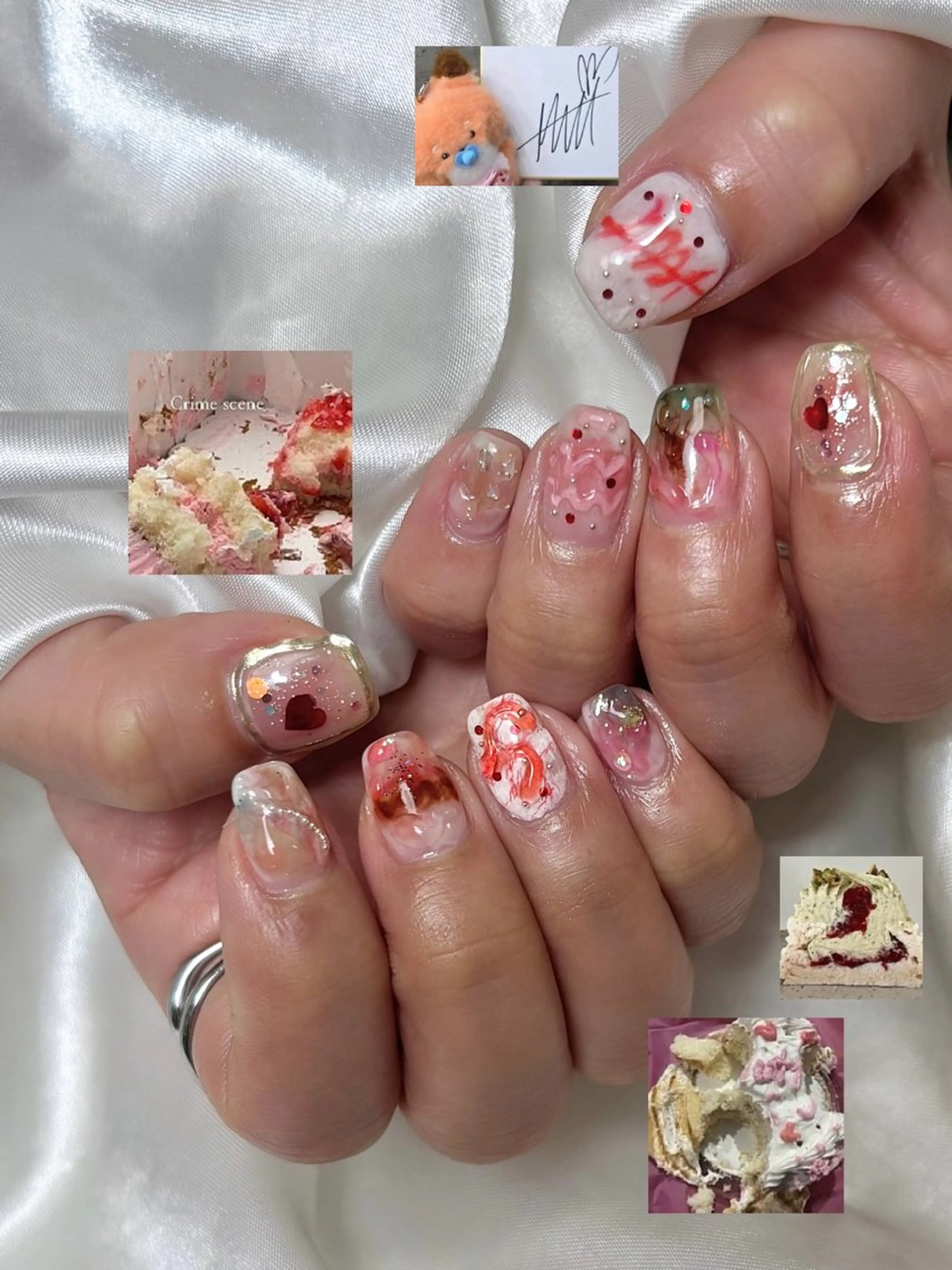 ネイル ハンドネイル フットネイル Nailsalon Fave/Rinaのネイルデザイン