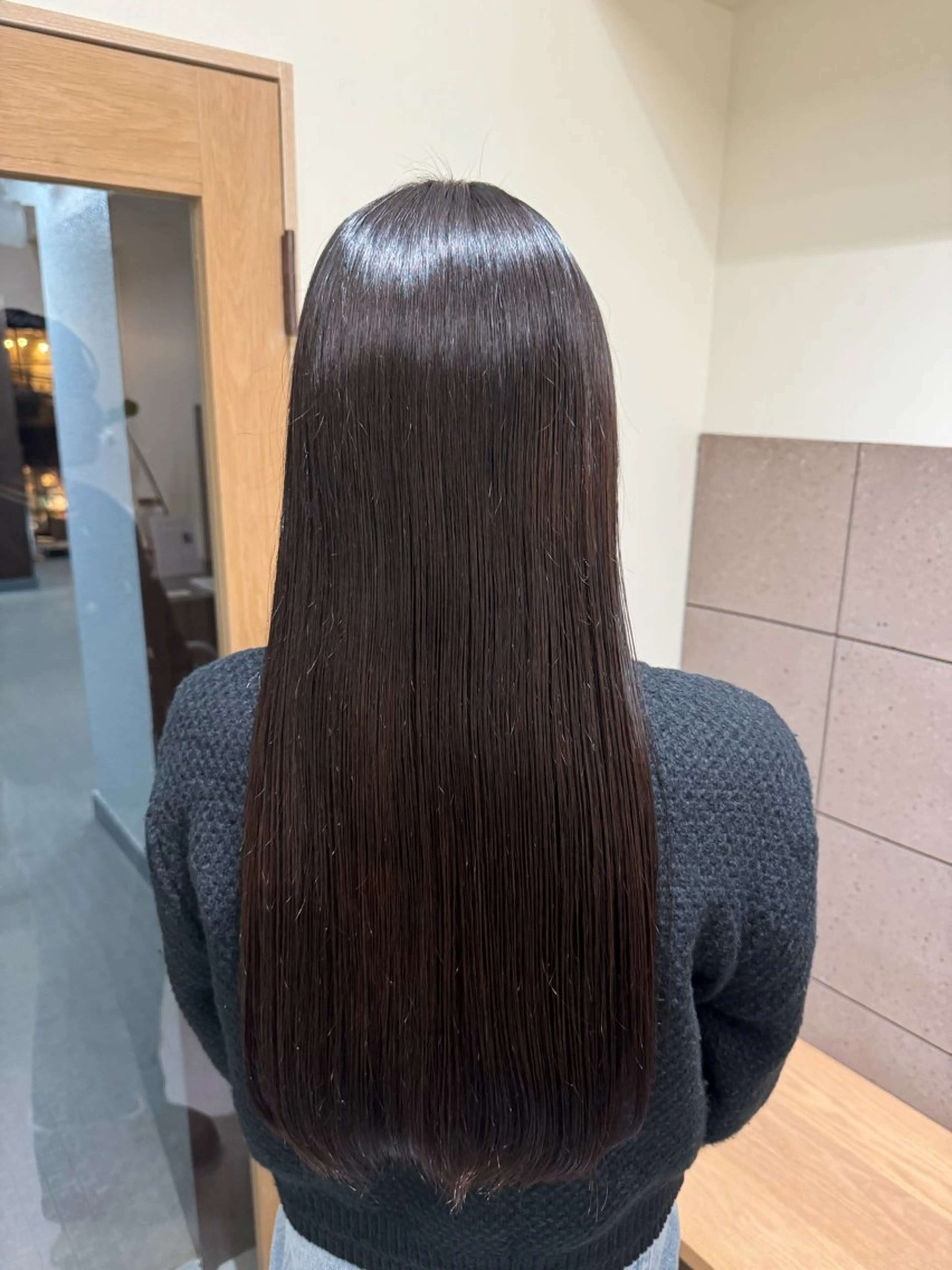 ロング カラー ゆ う あのヘアスタイル