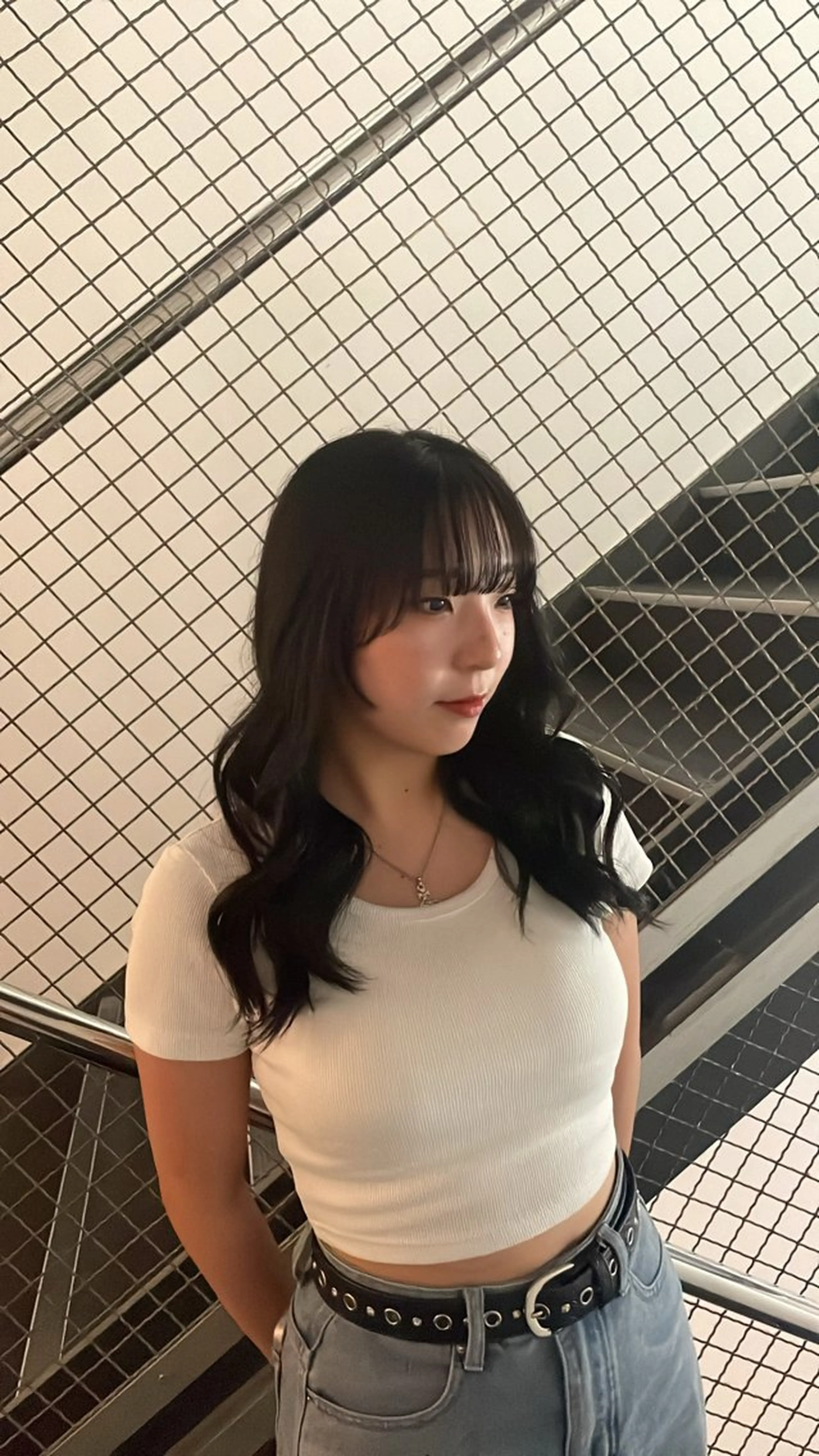 セミロング カラー ブリーチ ヘアカラー 🦋カラーモデル募集 🦋荒木彩花のヘアスタイル