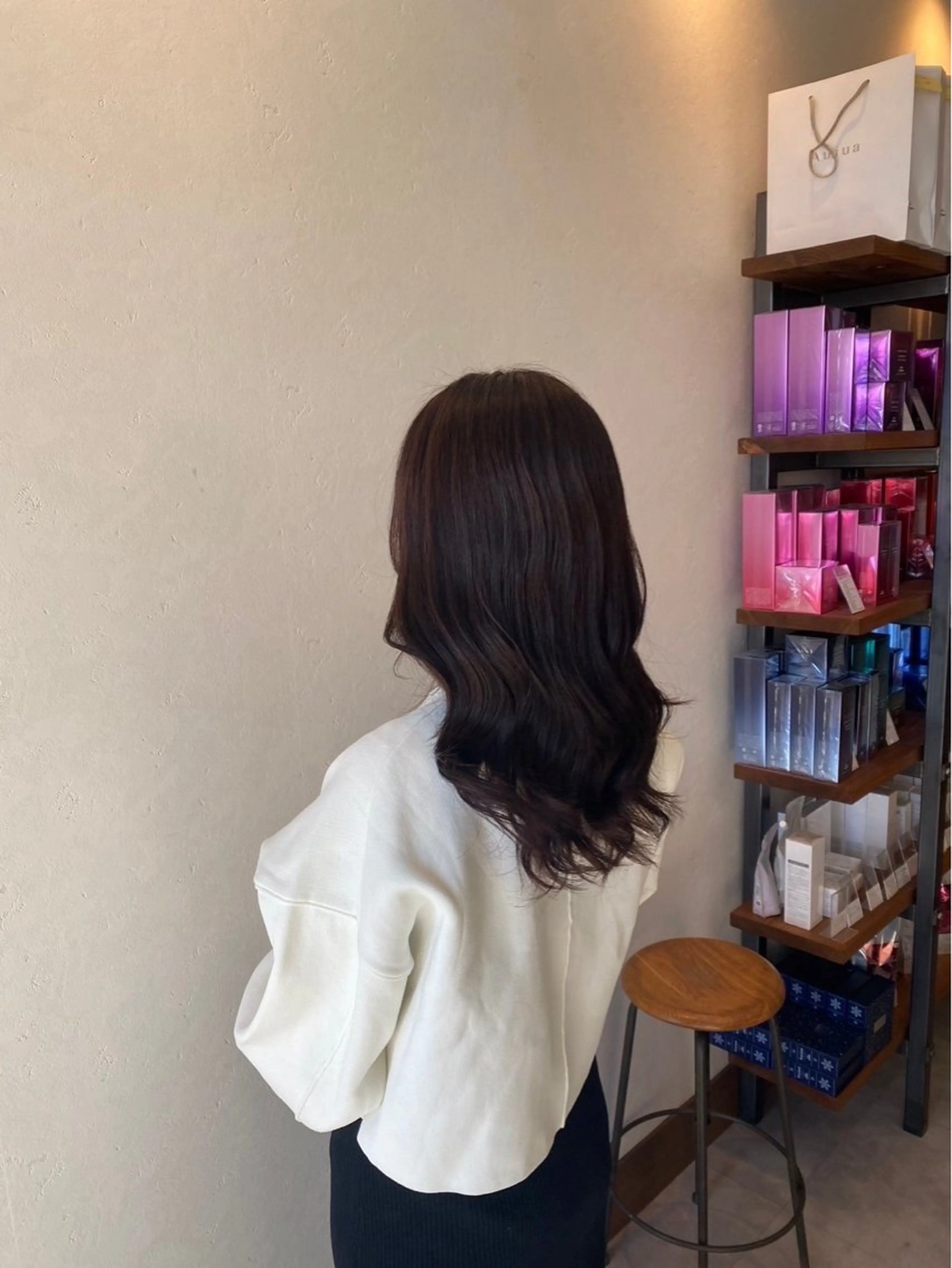 ミディアム 希優🌺ソムリエ /ブリーチ/カットのヘアスタイル