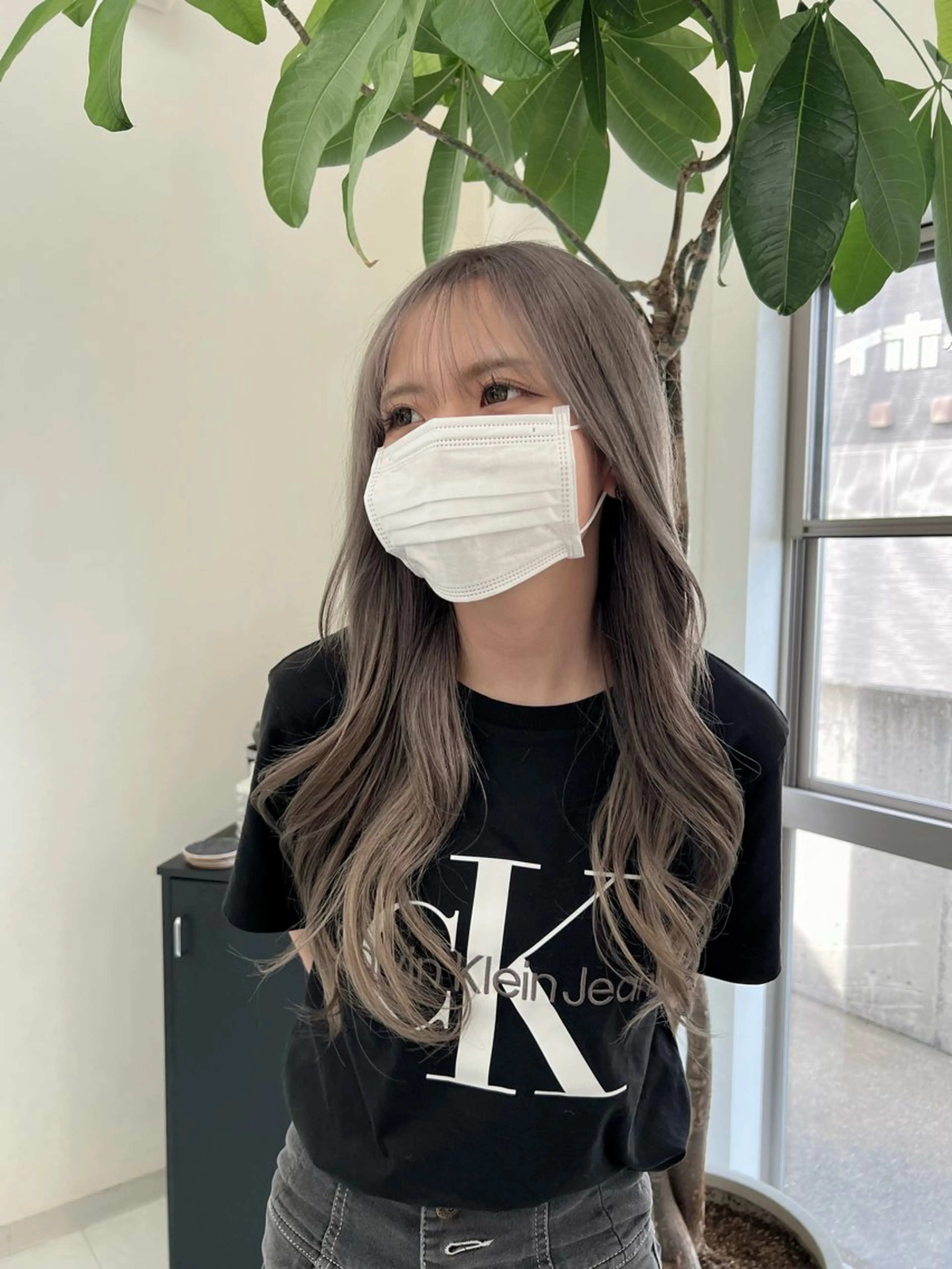 カラー 松下 英奈のヘアスタイル