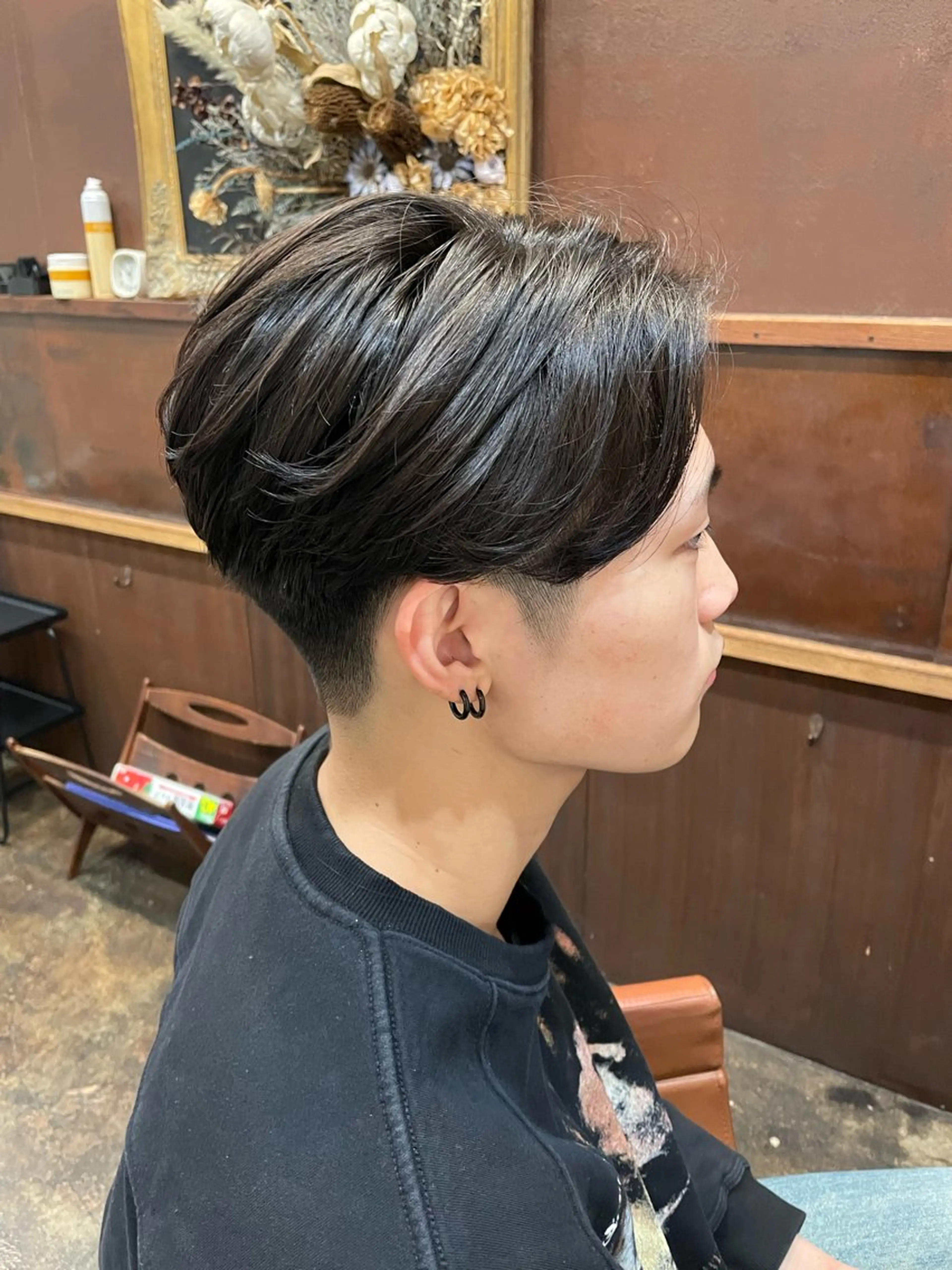 メンズ カット パーマ 小川 舜人のヘアスタイル