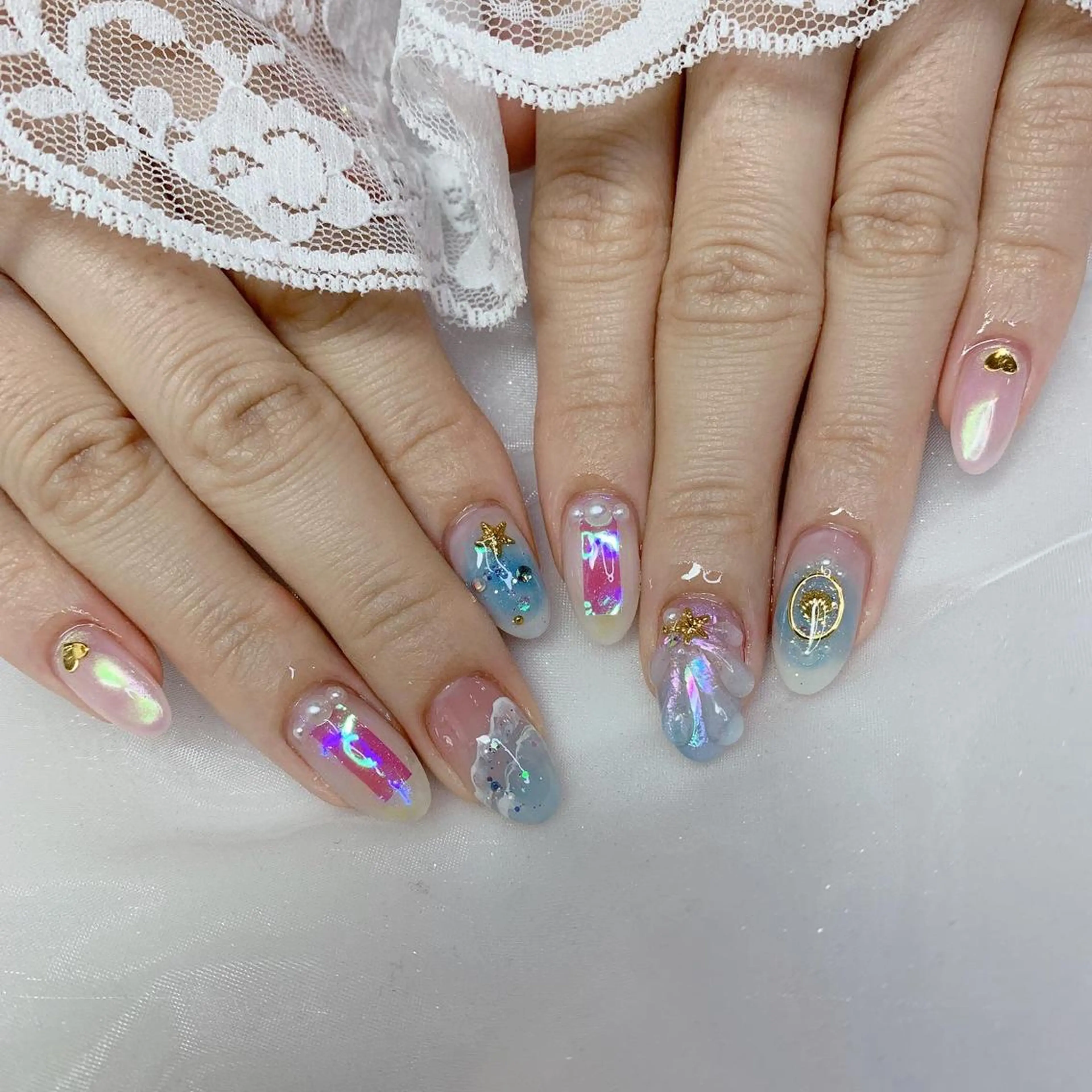 ネイル ハンドネイル La neige* yuki 🐩🌙のネイルデザイン