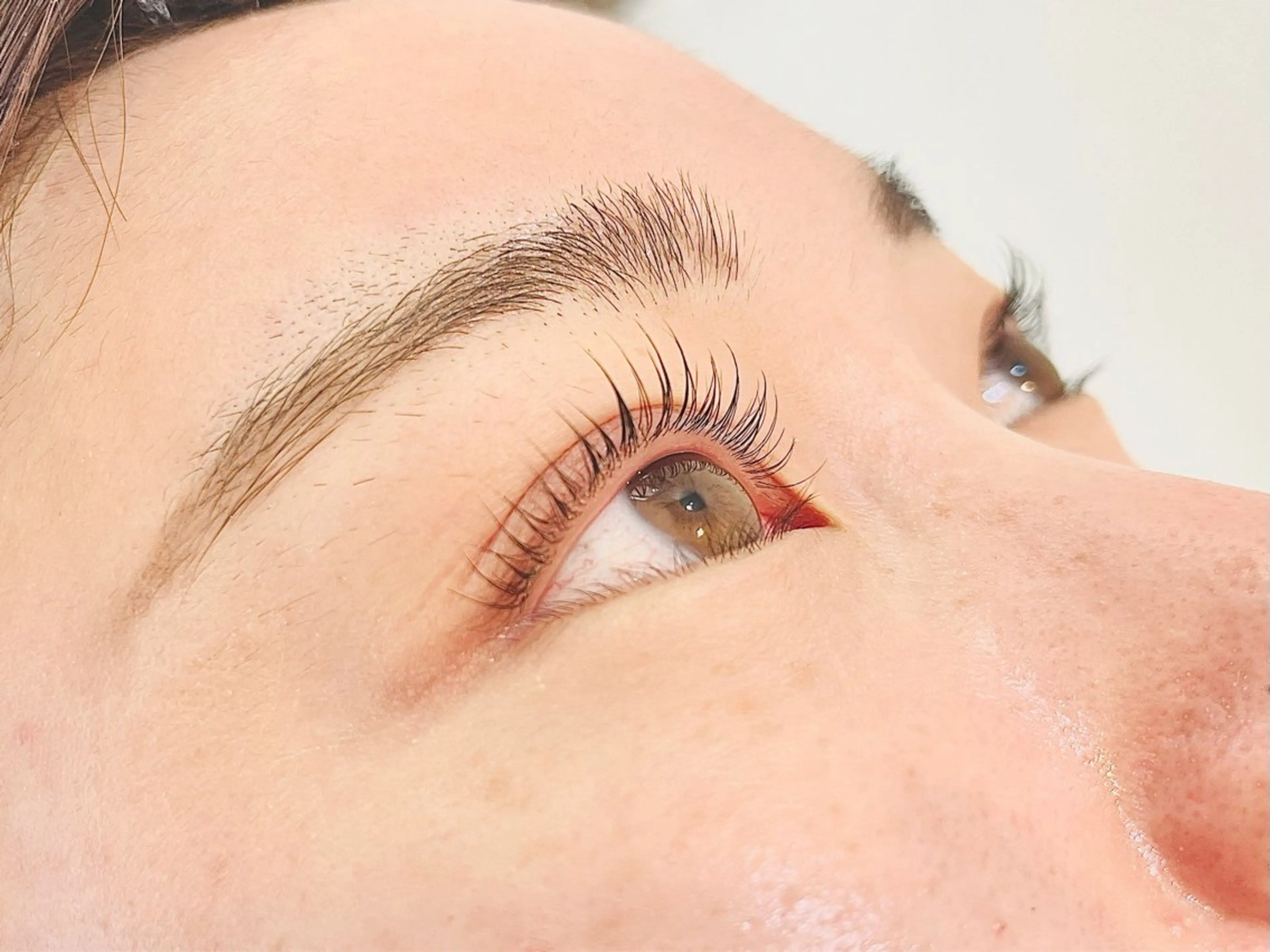 新規🌟まつげパーマ(上まつげ)月曜＆当日予約特別価格🌟アイシャンプー＆アルカリ除去＆トリートメントコーティング付き♡の写真