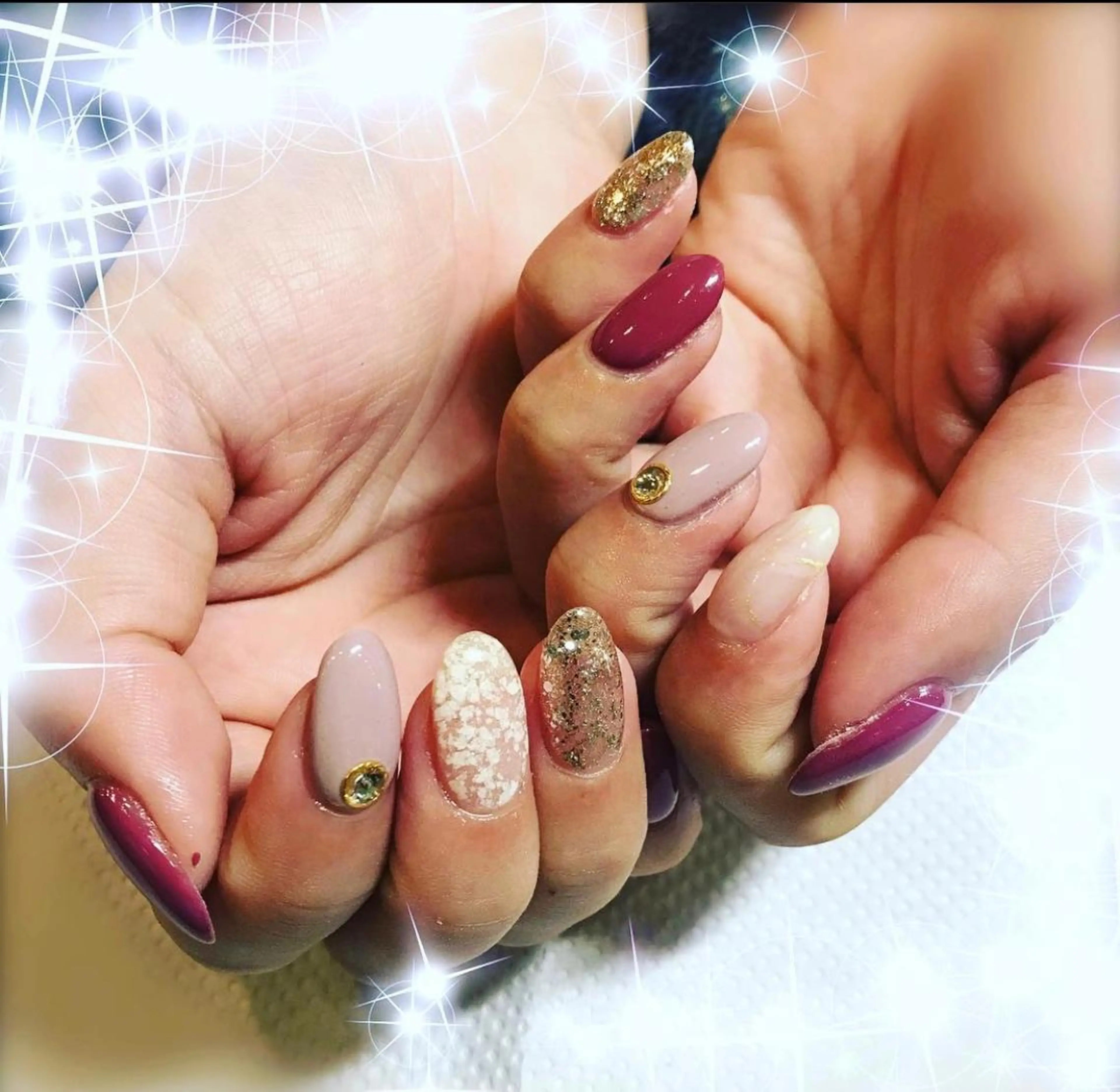 ネイル ○△□ 守口市のネイルデザイン