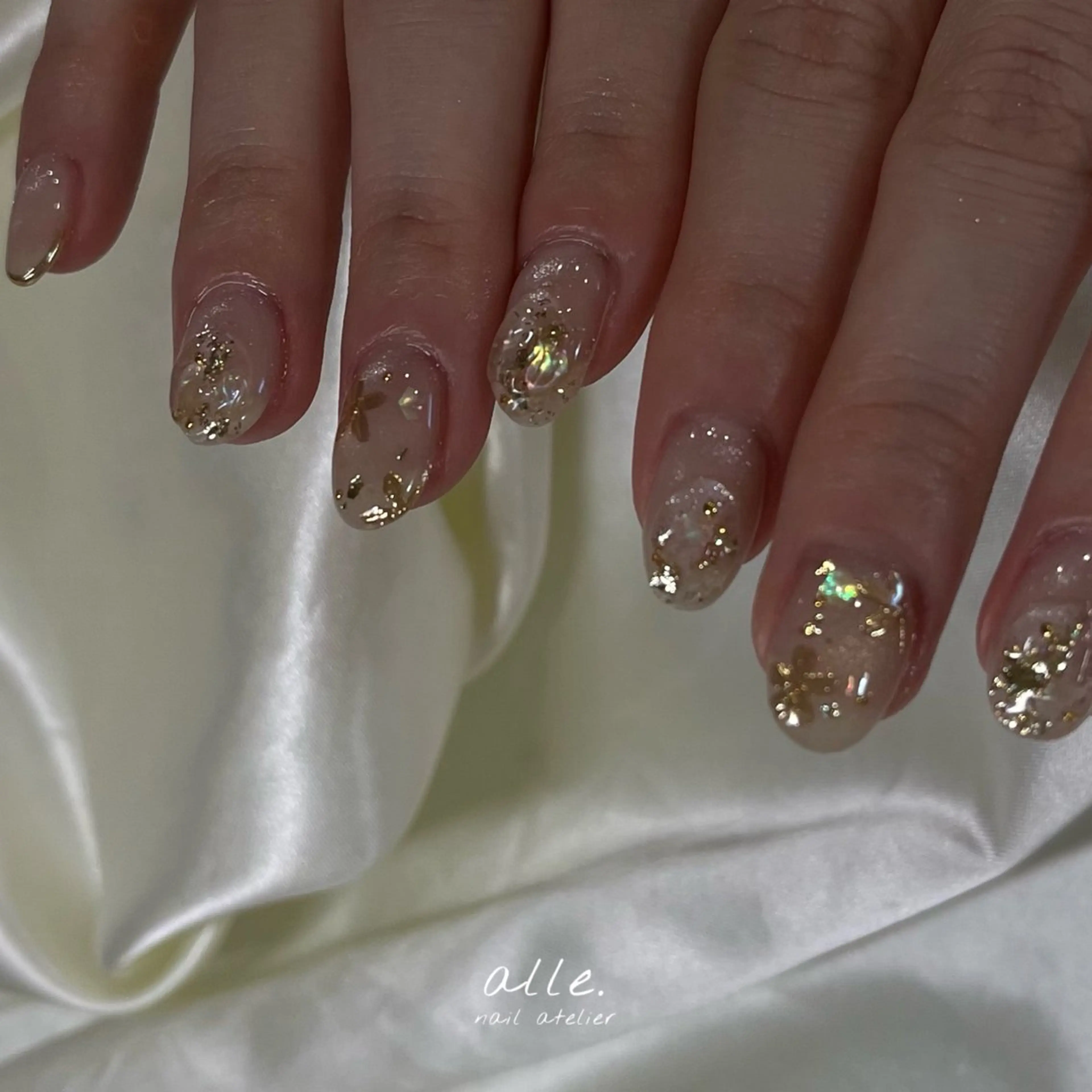 ネイル ハンドネイル atelier alle.のネイルデザイン
