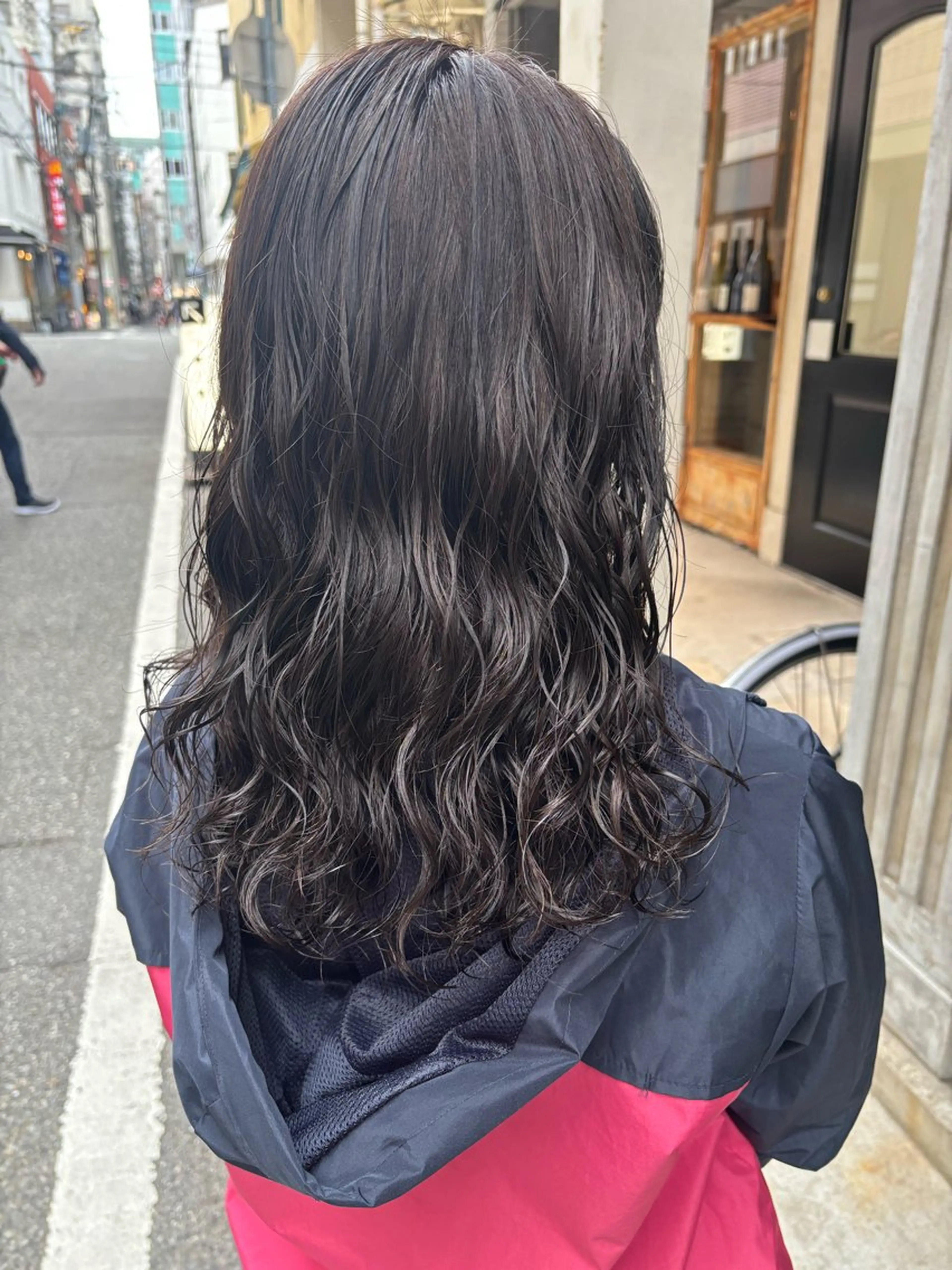 ロング パーマ ニュアンスパーマ カット パーマ トリートメント 水原波津輝/ボブ /ニュアンスパーマのヘアスタイル