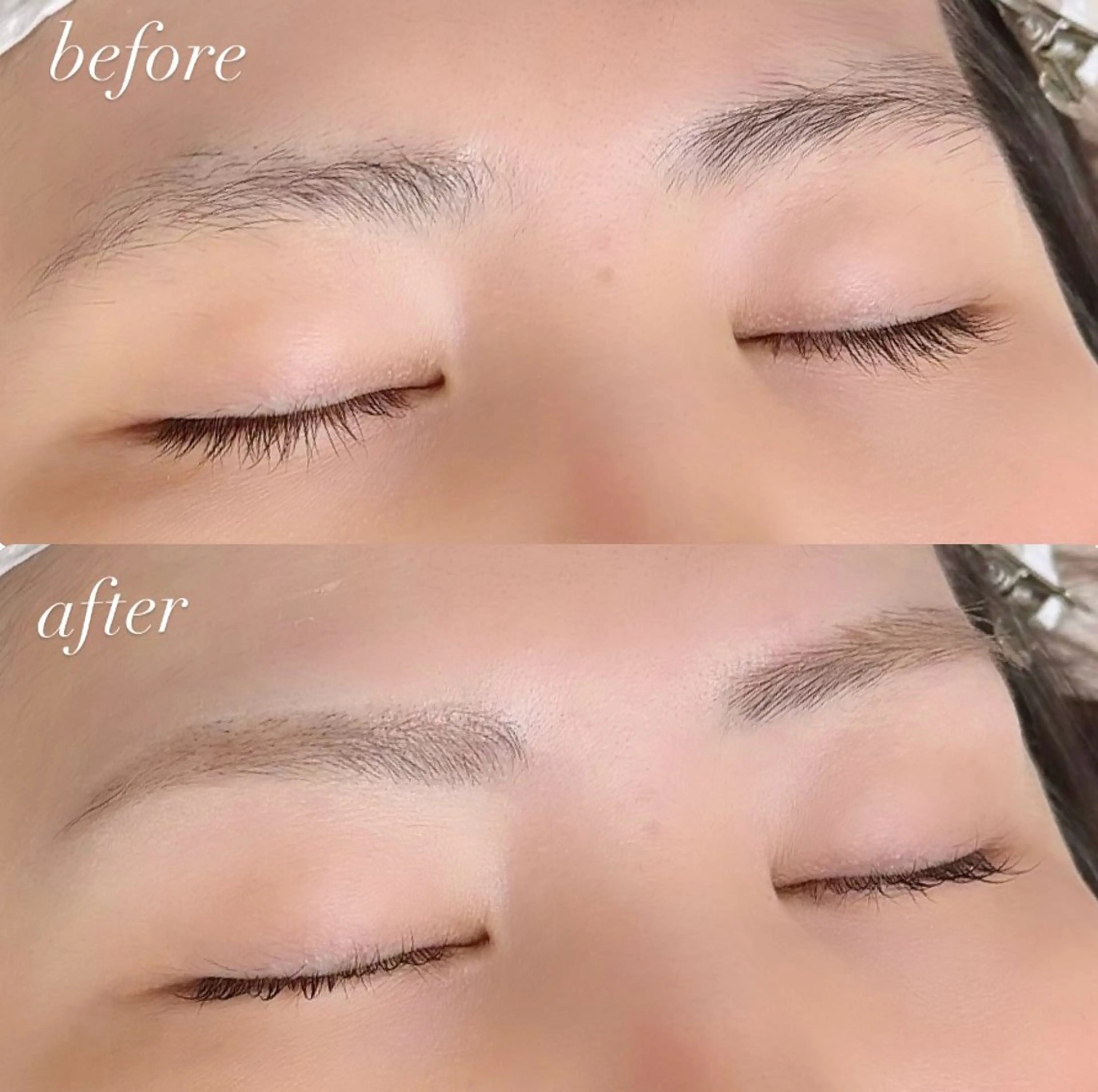 アイブロウ ワックス脱毛 眉カット その他(アイブロウ) AKO 【Lulu】のマツエク・マツパデザイン