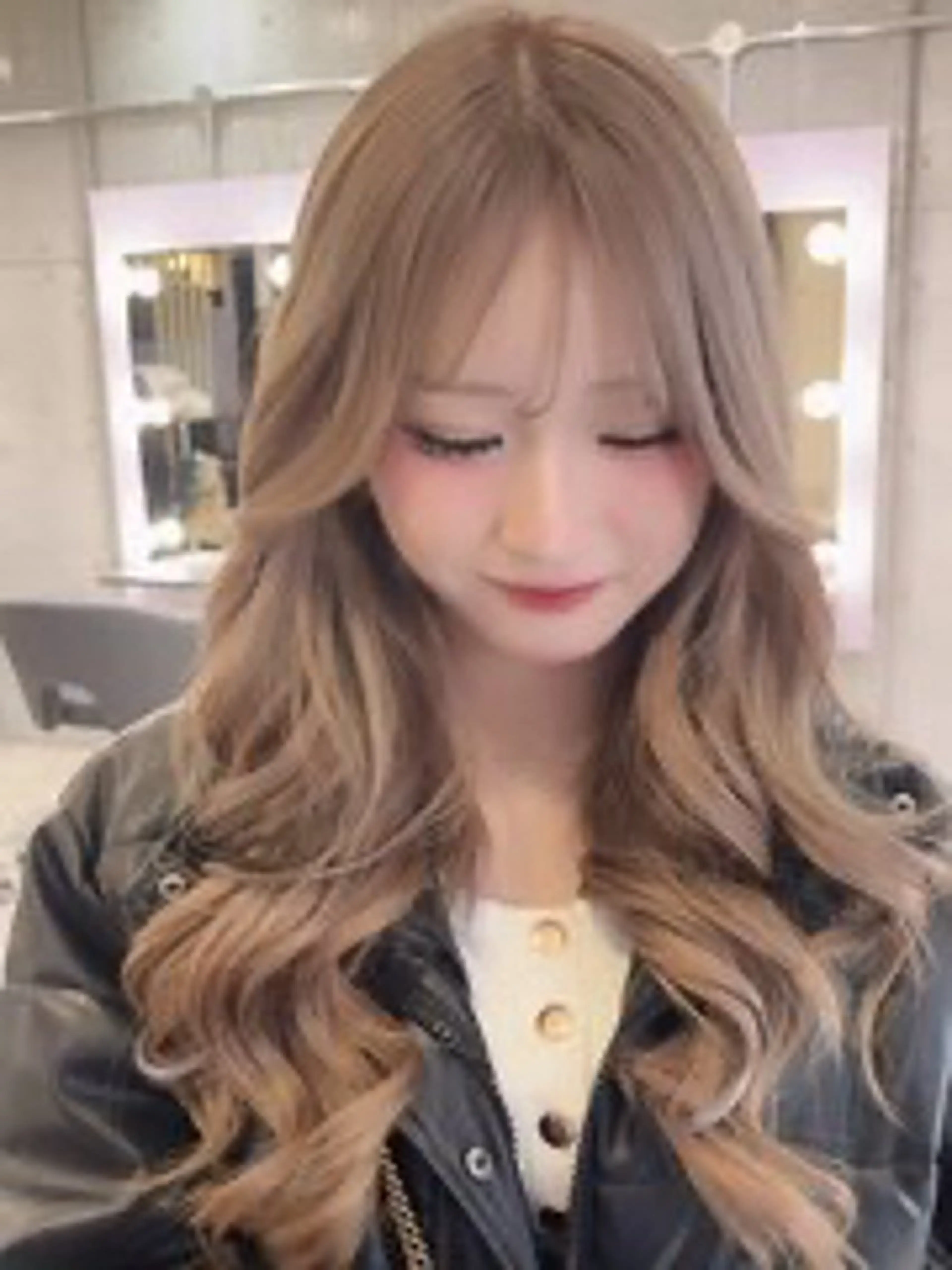 ロング カラー 髪質改善 Noe心斎橋店のヘアスタイル