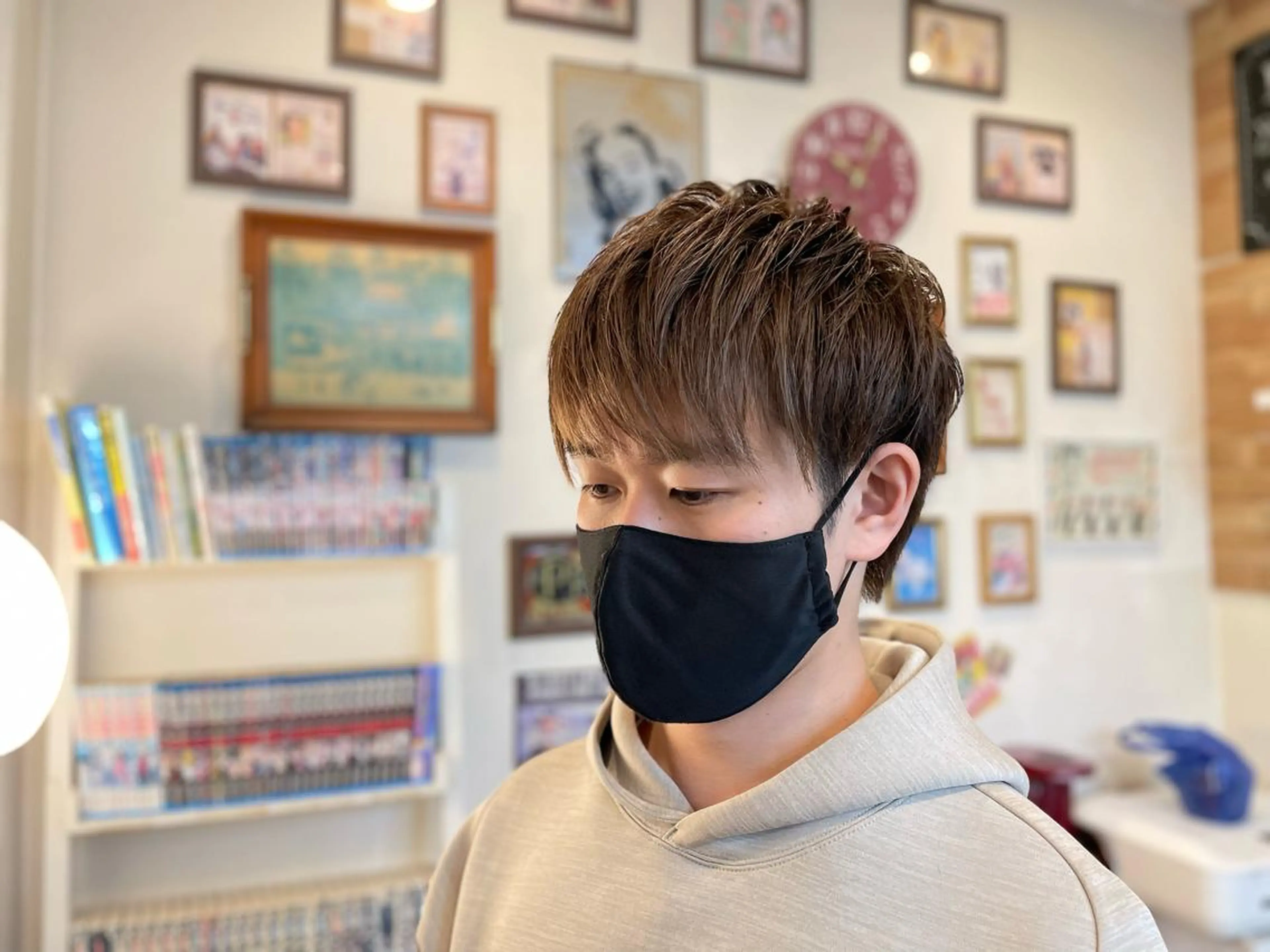 メンズ 山田 美翔のヘアスタイル