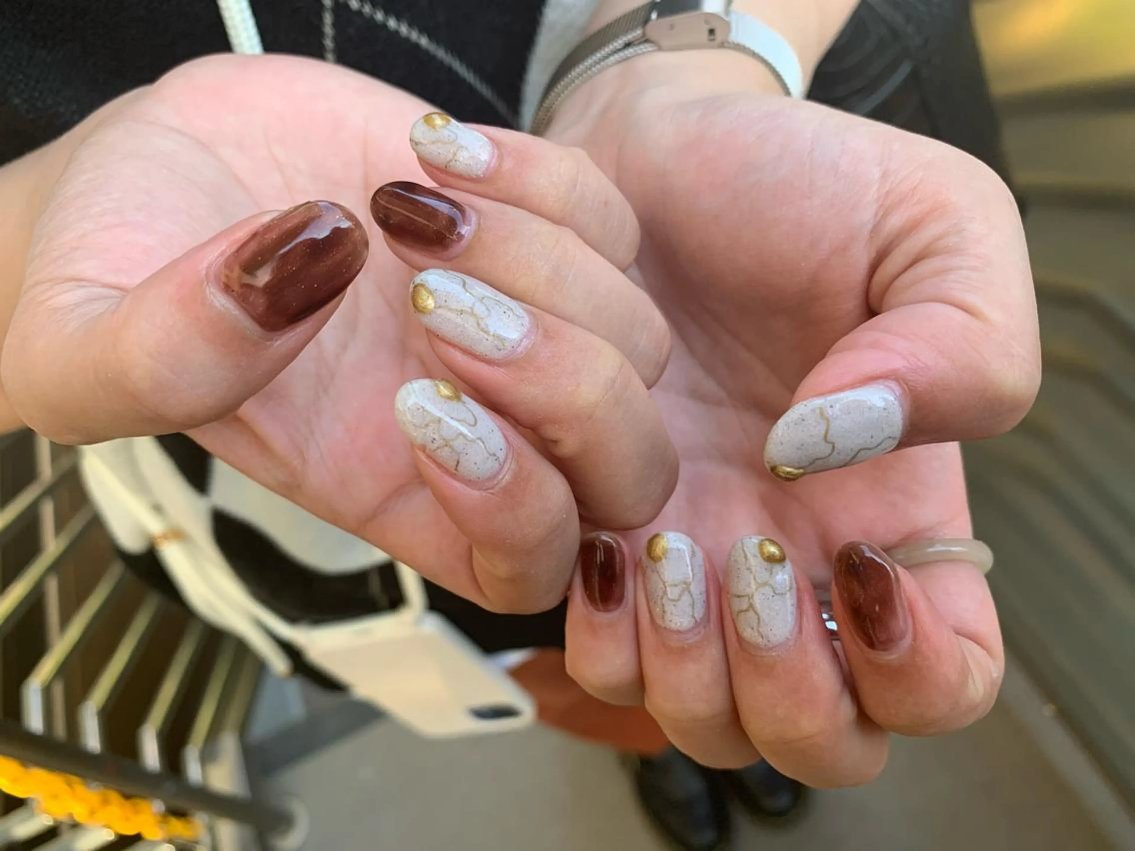 ネイル ニュアンスネイル マキノ ユイのネイルデザイン