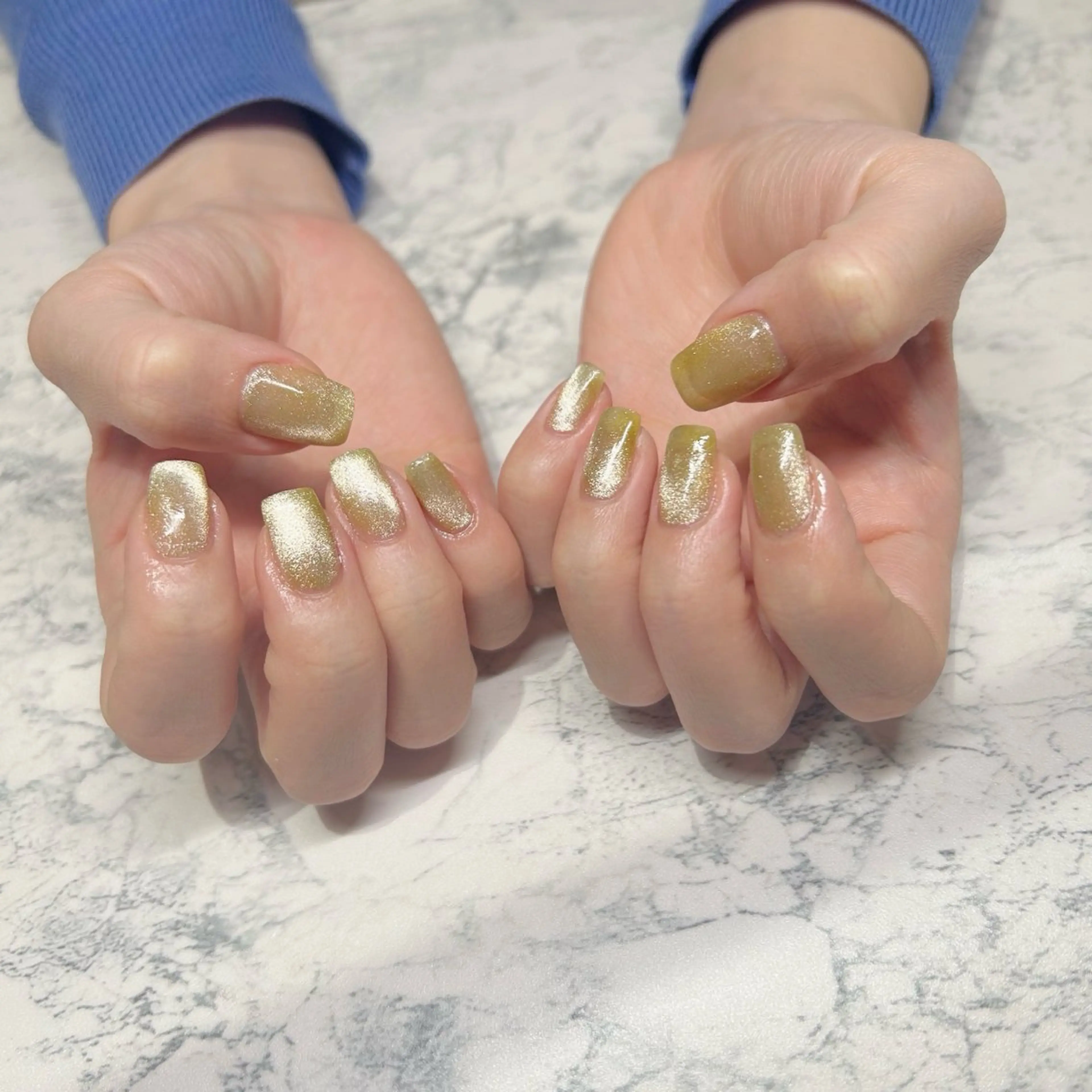 ネイル ハンドネイル ハンドケア マグネット/心斎橋 LoLo.カレラのネイルデザイン